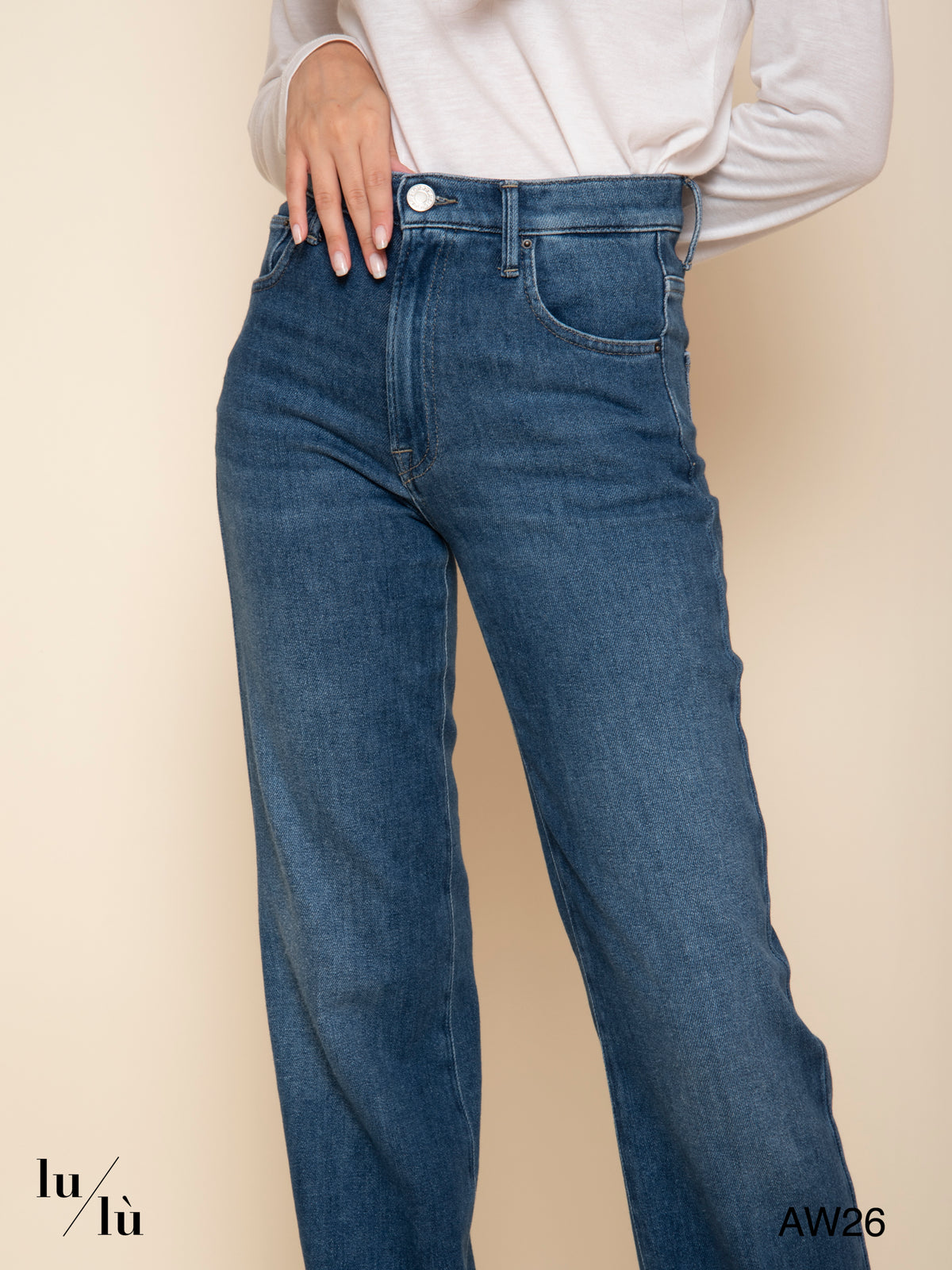 Eve - Jeans straight leg blu