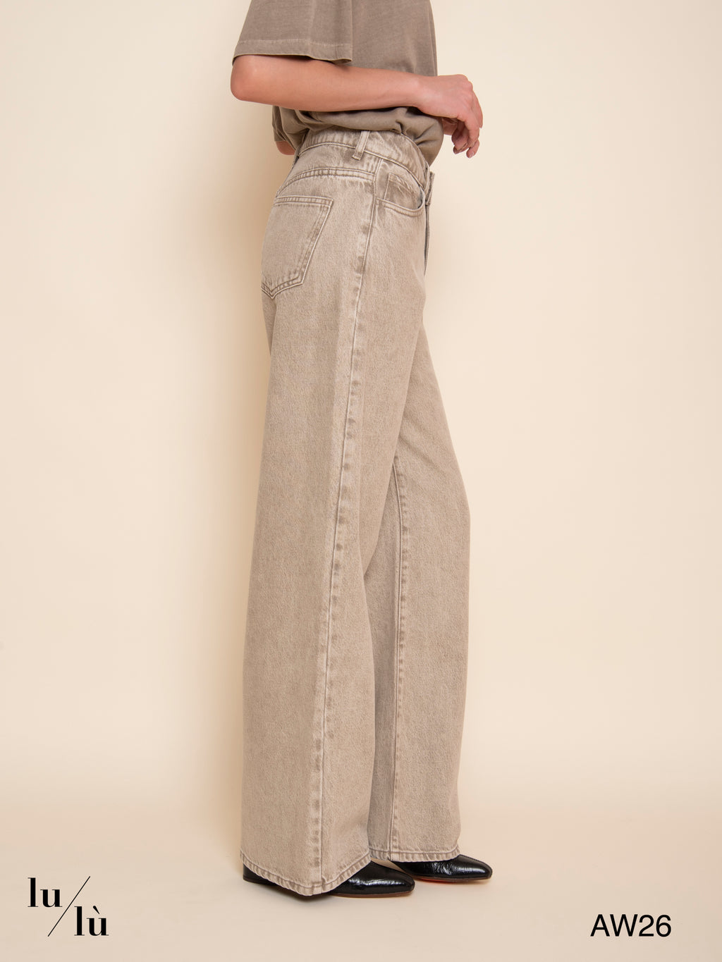 Louela Sand - Jeans wide leg