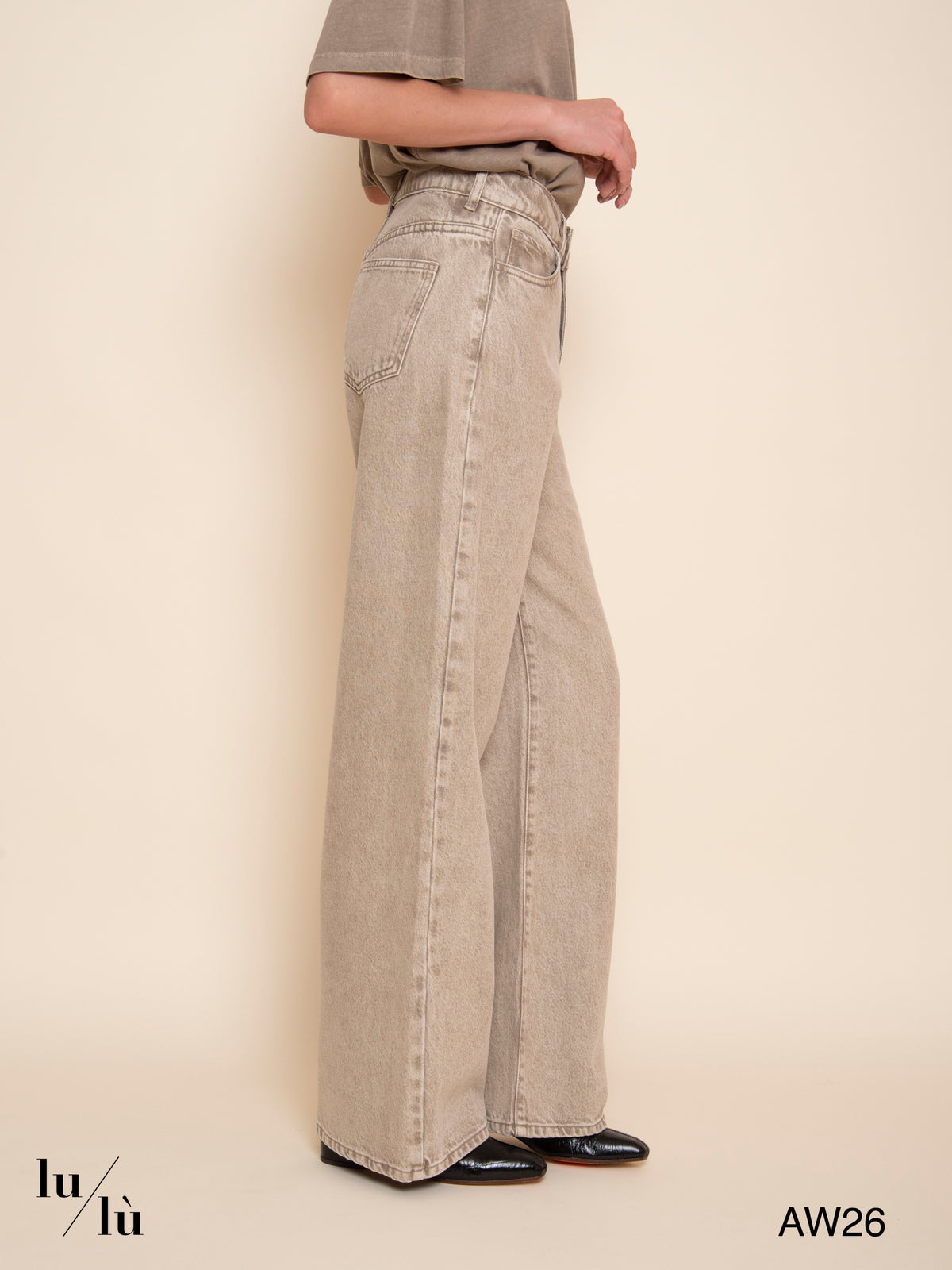 Louela Sand - Jeans wide leg