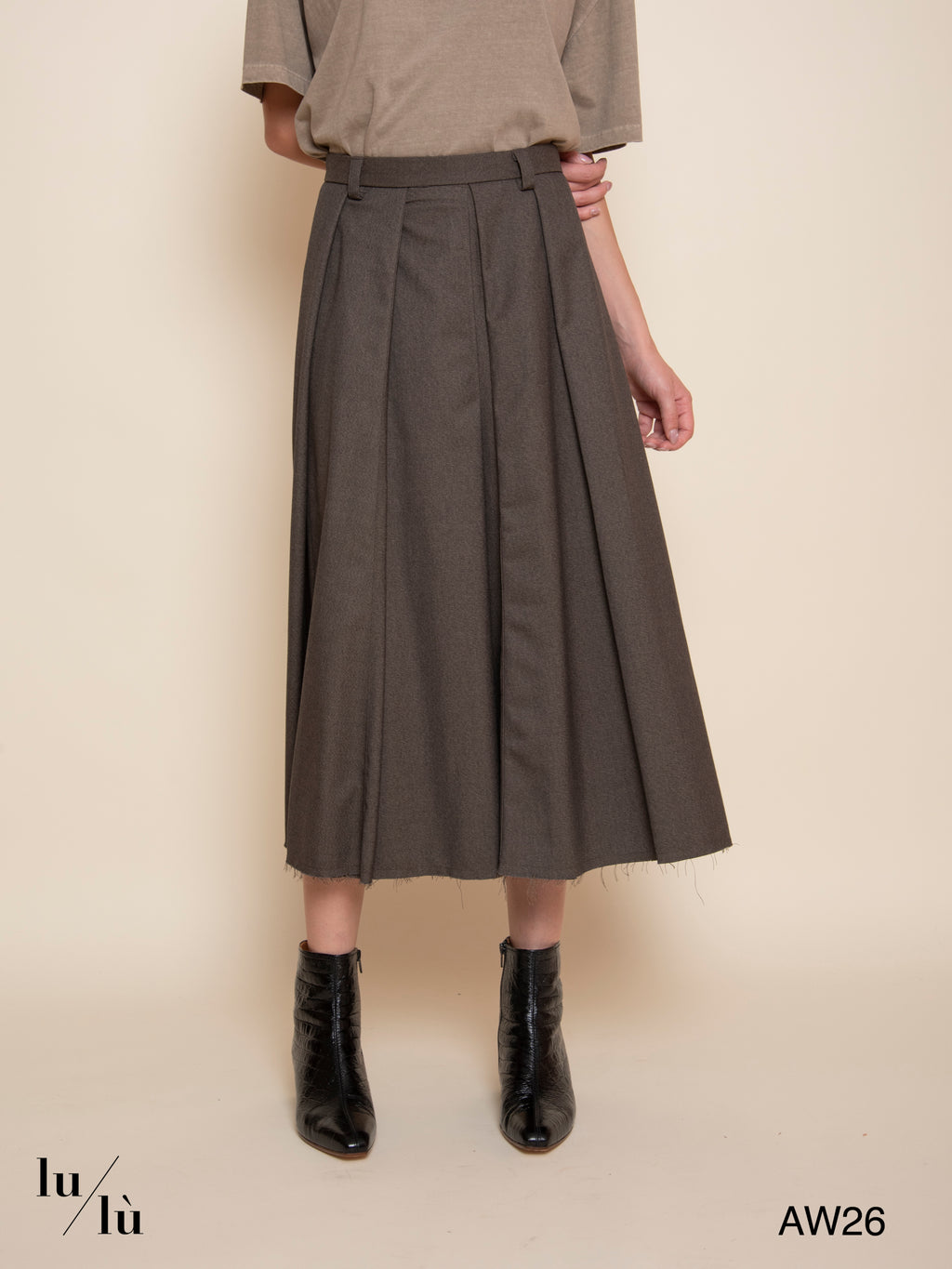 Elisabeth - Gonna midi in misto lana