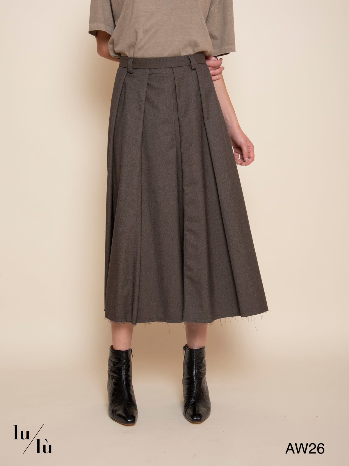 Elisabeth - Gonna midi in misto lana