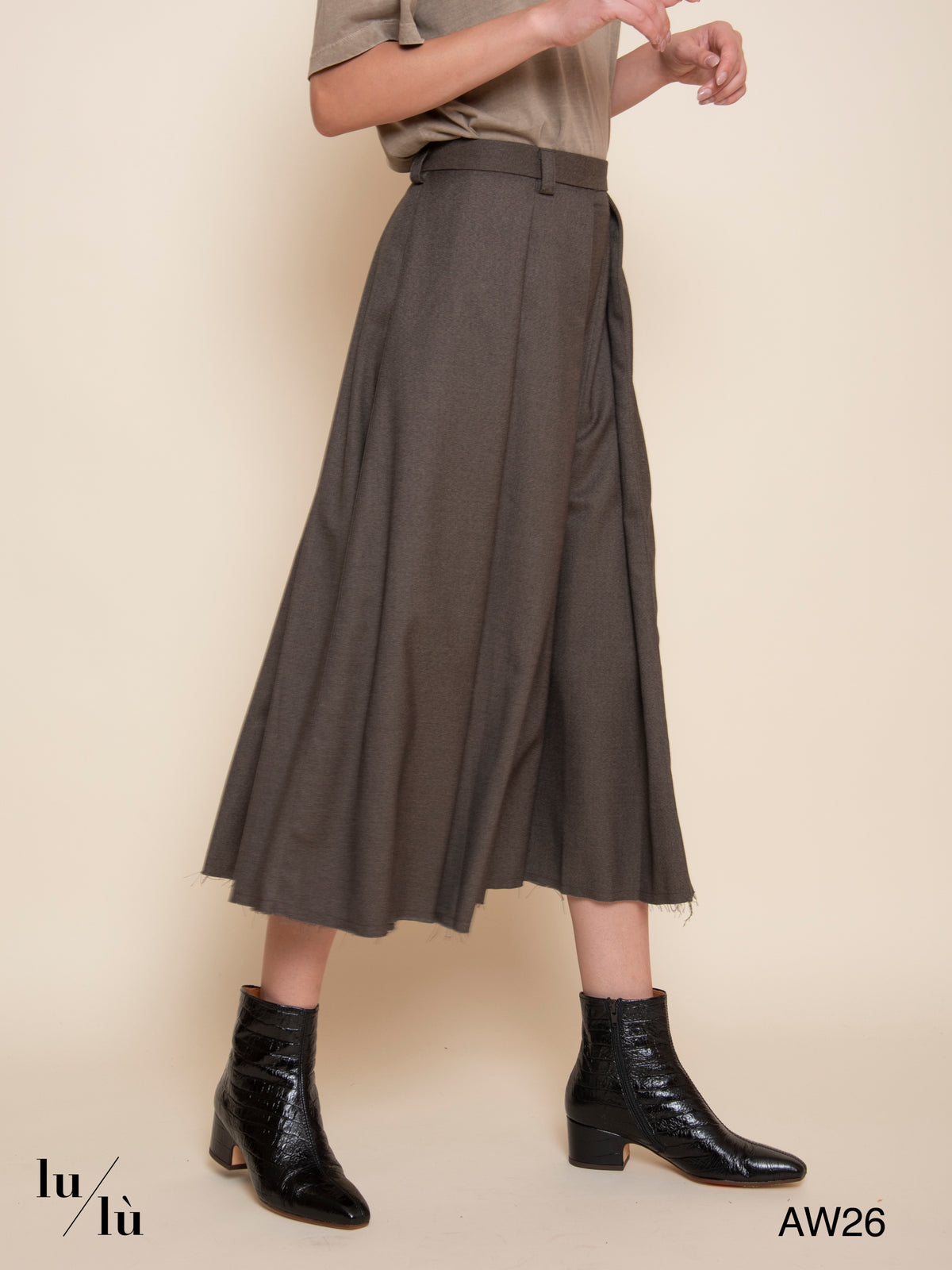 Elisabeth - Gonna midi in misto lana