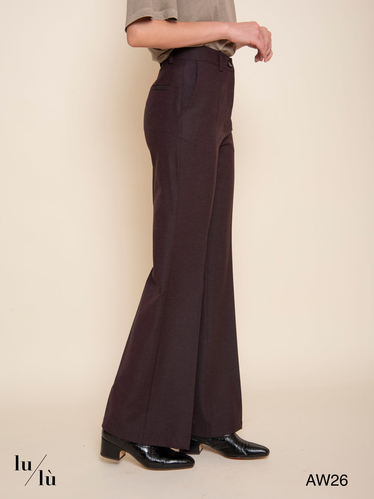 Solea - Pantalone Bordeaux