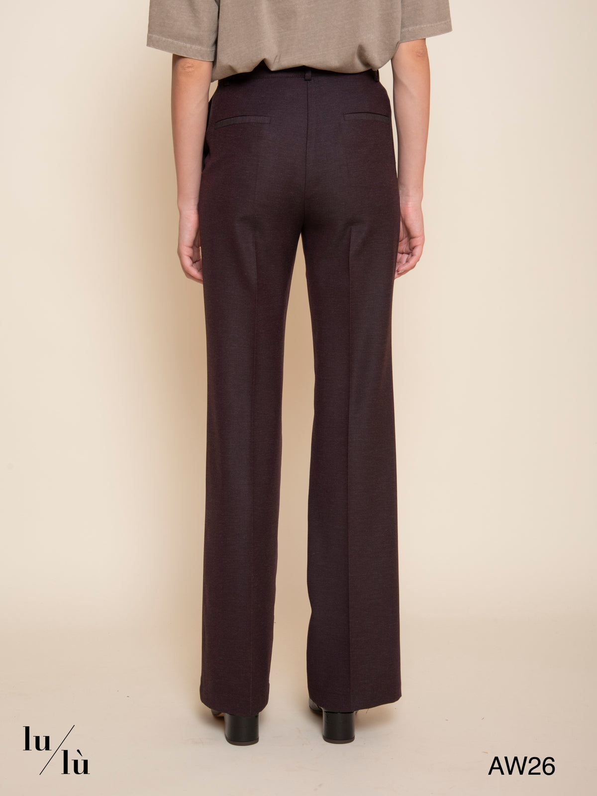 Solea - Pantalone Bordeaux