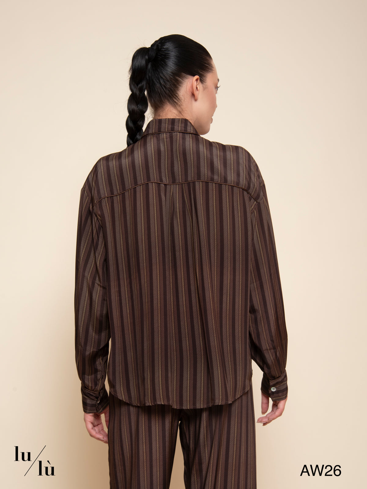 Pervis - Pantalone stile pigiama a righe