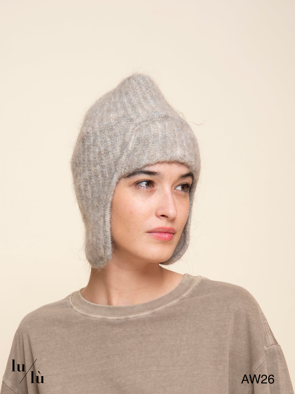 Alfonse - Berretto in kid mohair e lana merino
