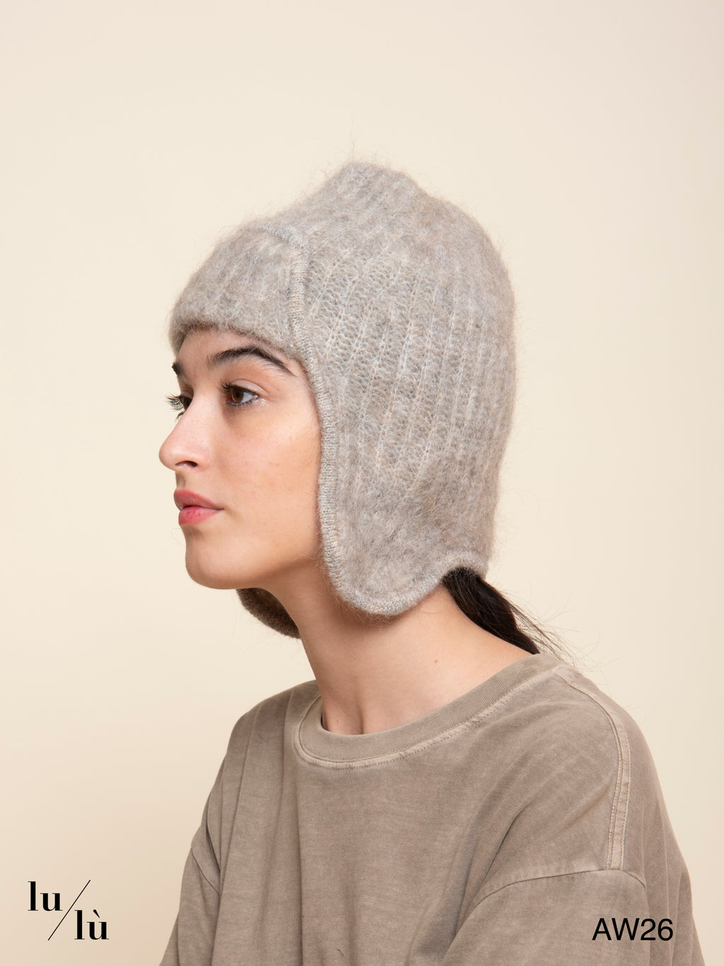 Alfonse - Berretto in kid mohair e lana merino