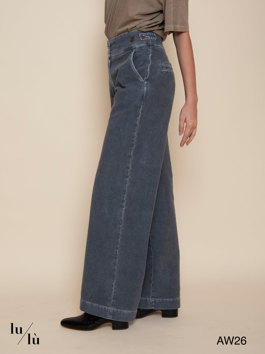 Torre - Pantalone in cotone stretch