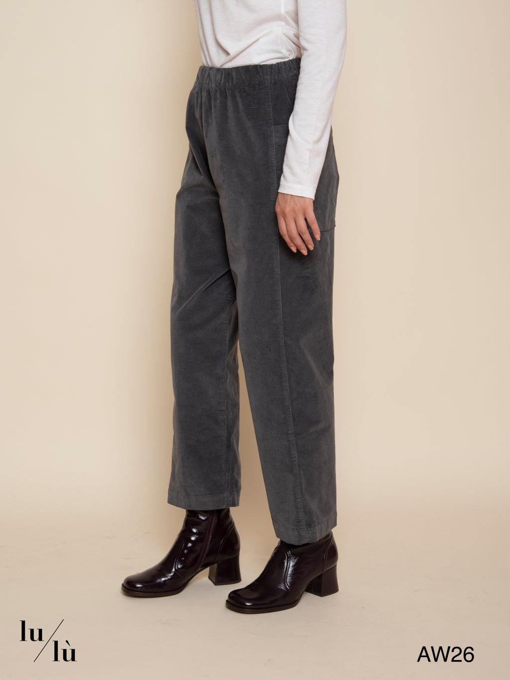 Rubbio - Pantalone in velluto