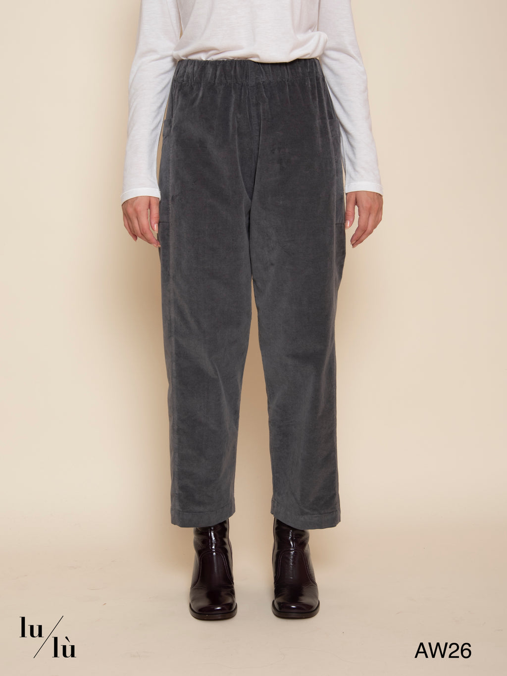 Rubbio - Pantalone in velluto