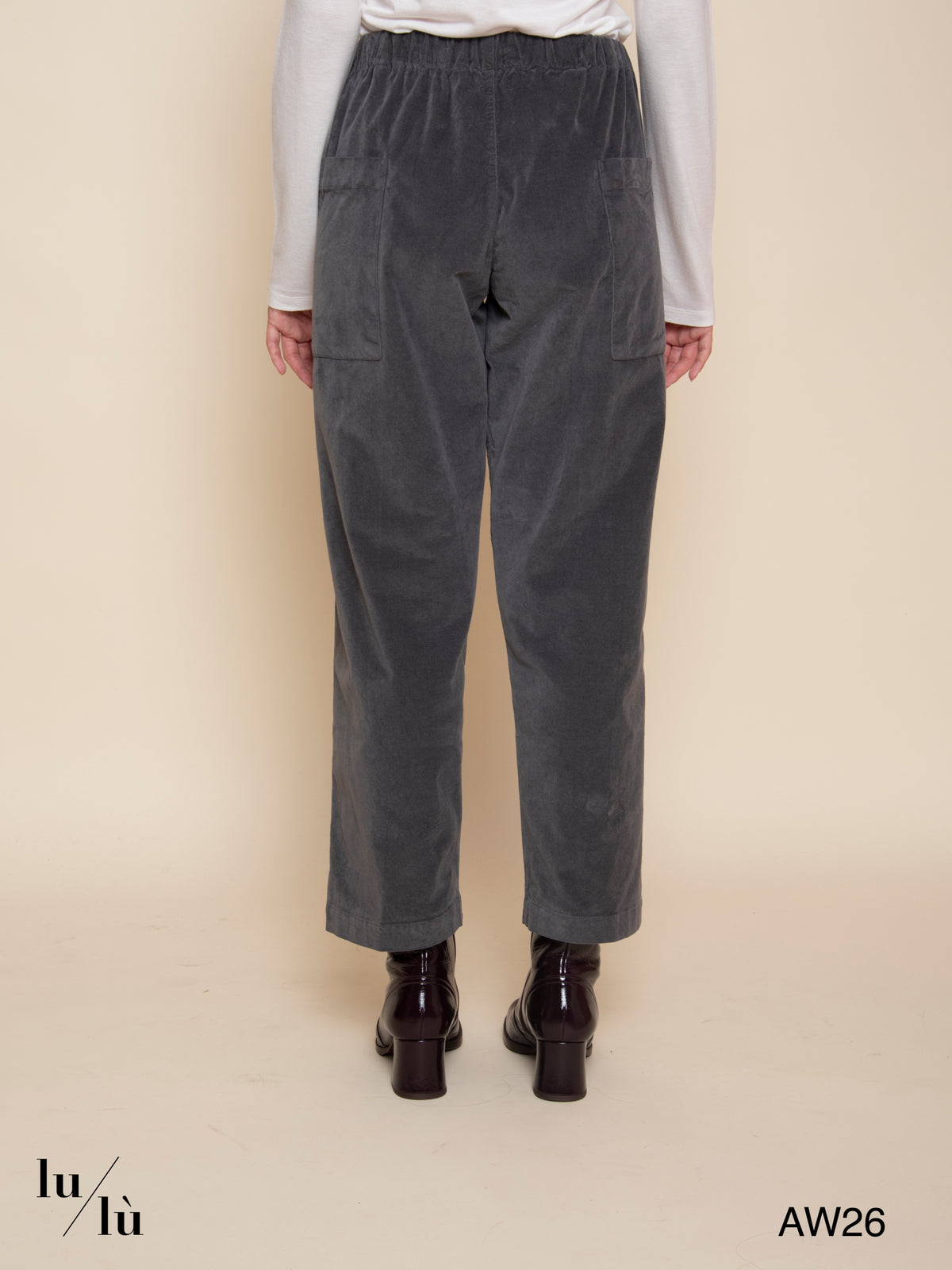 Rubbio - Pantalone in velluto