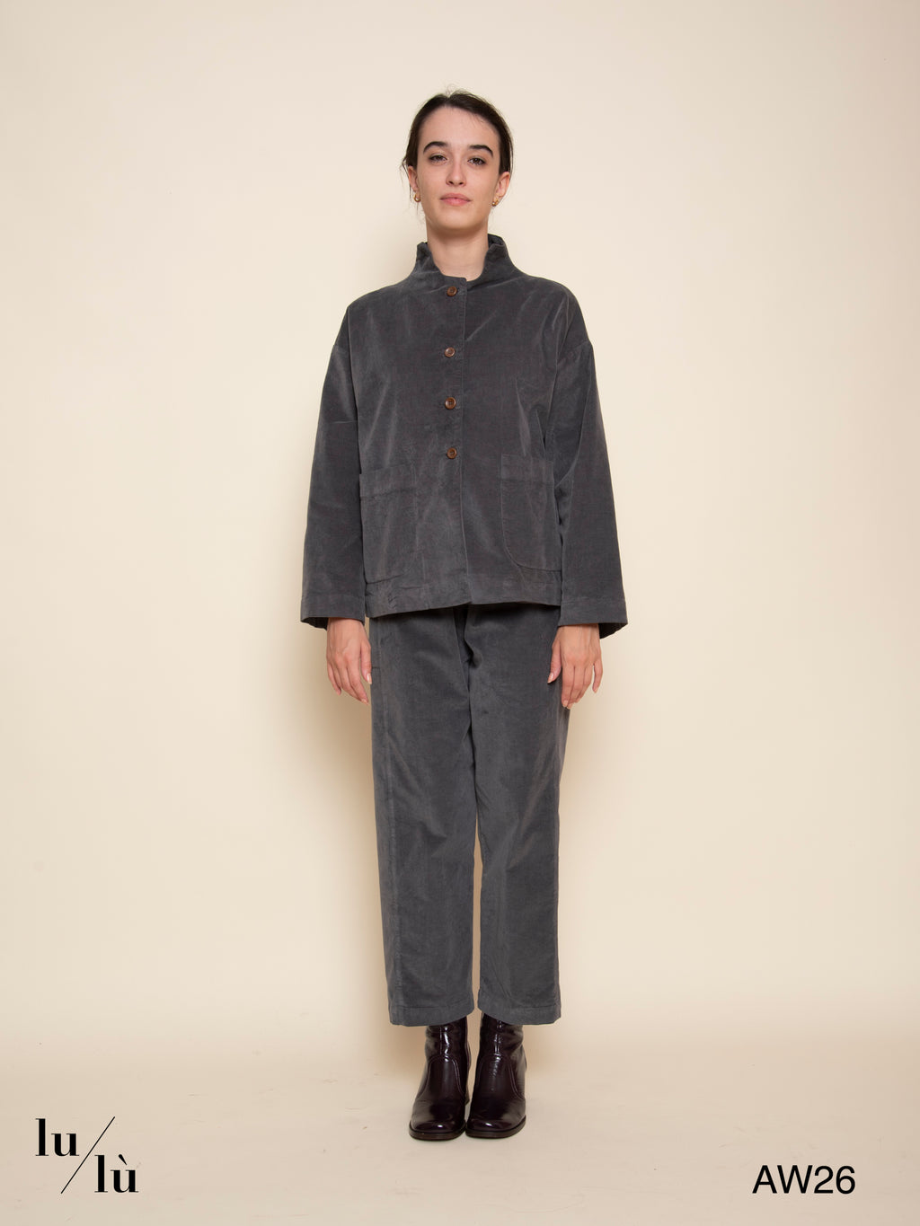 Rubbio - Pantalone in velluto