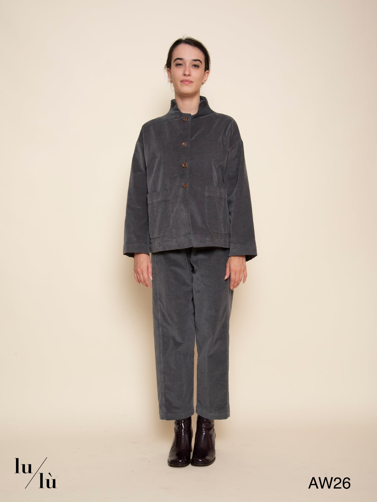 Rubbio - Pantalone in velluto