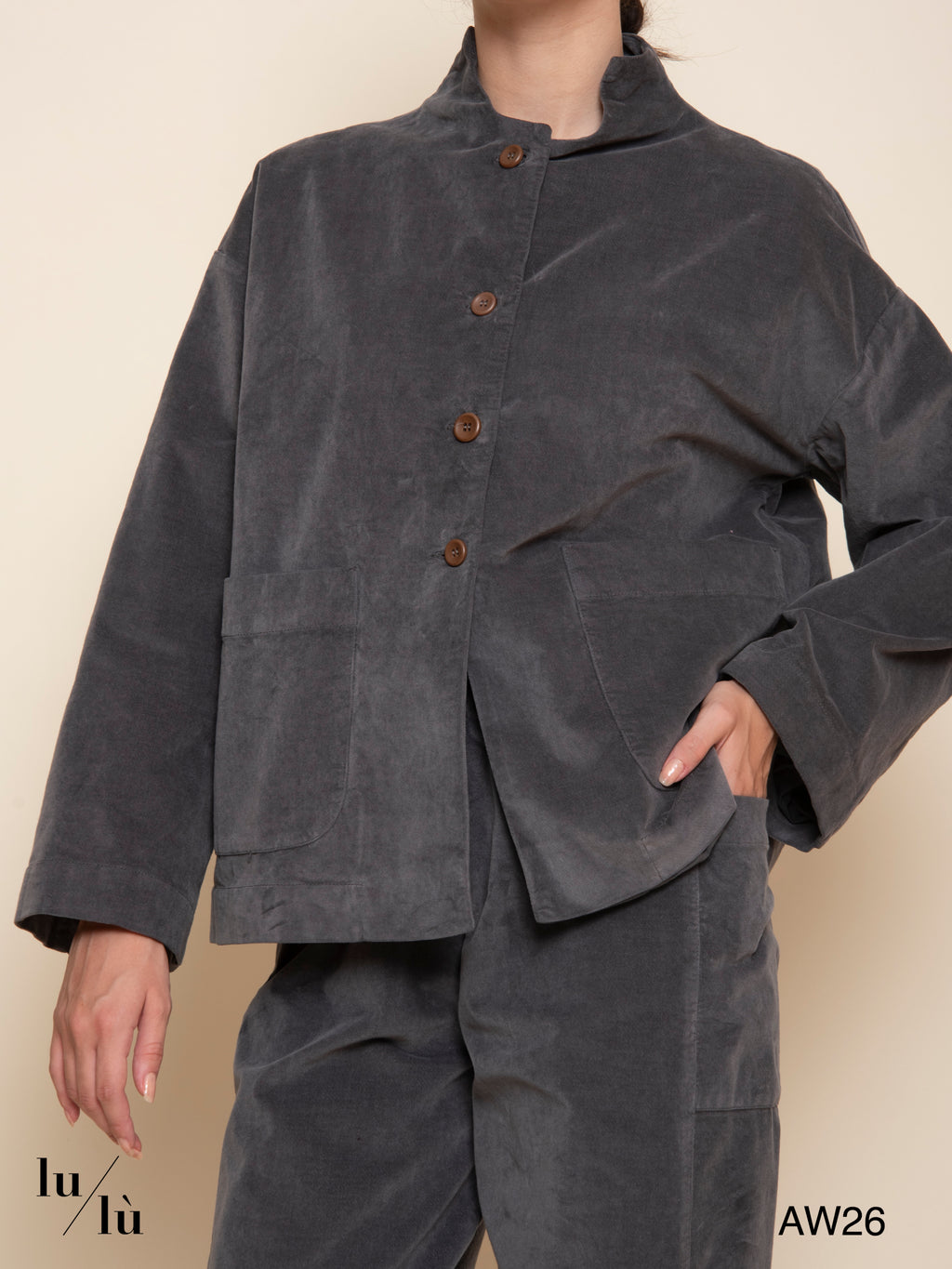 Rubbio - Pantalone in velluto
