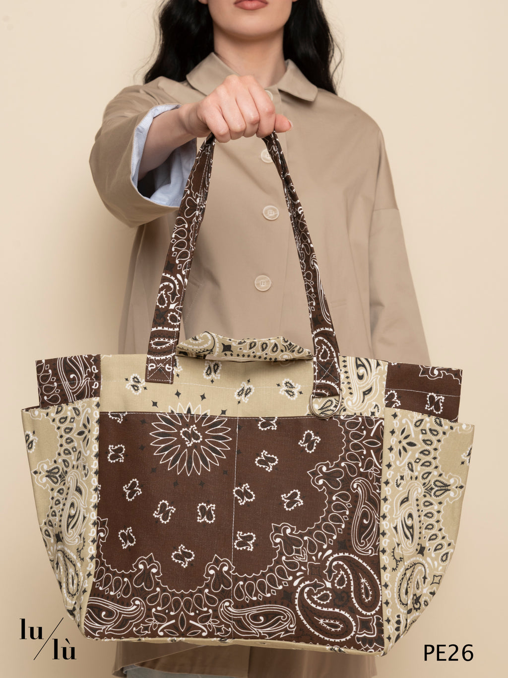 Trapeze - Borsa Bandana in cotone