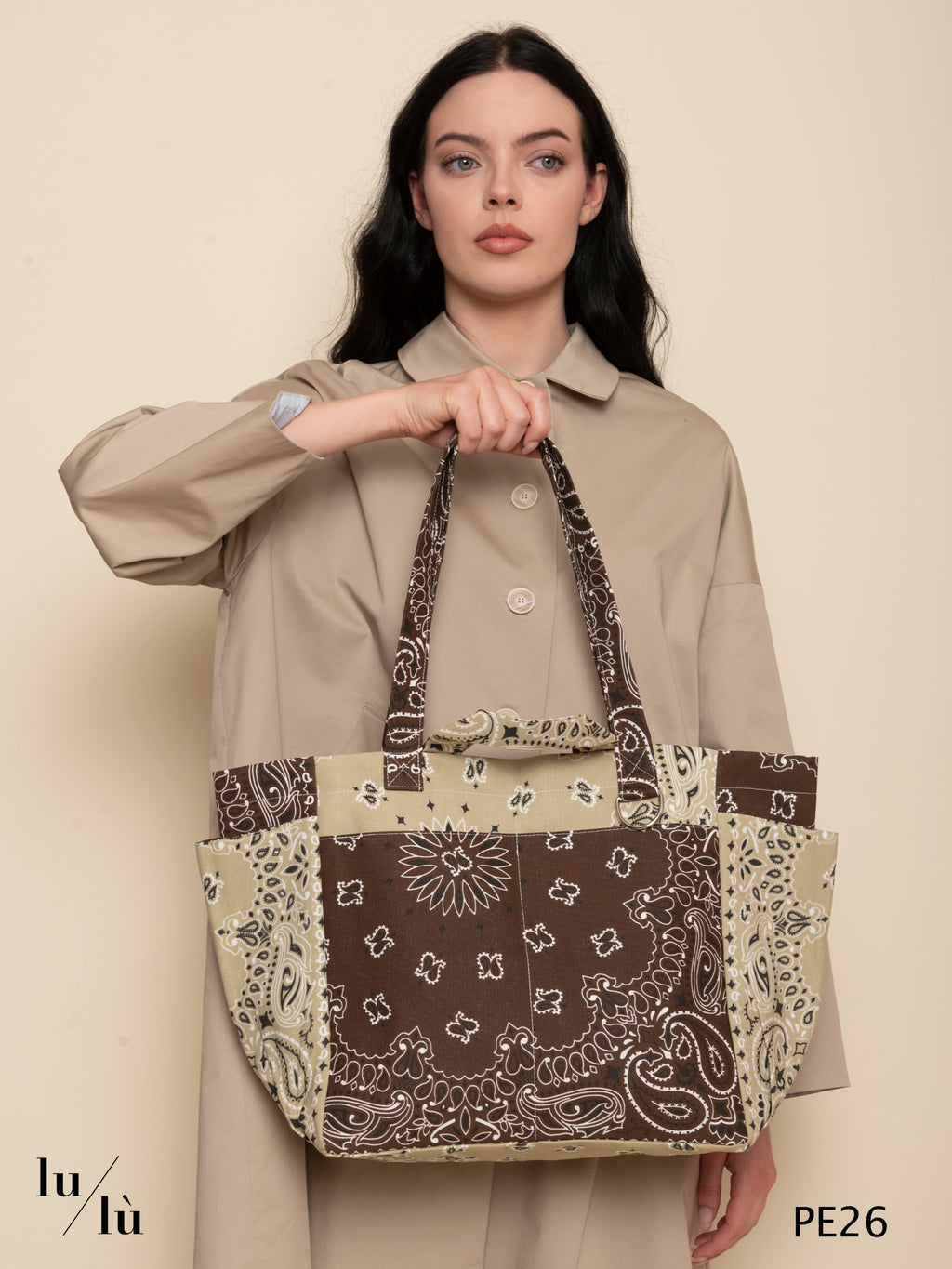 Trapeze - Borsa Bandana in cotone