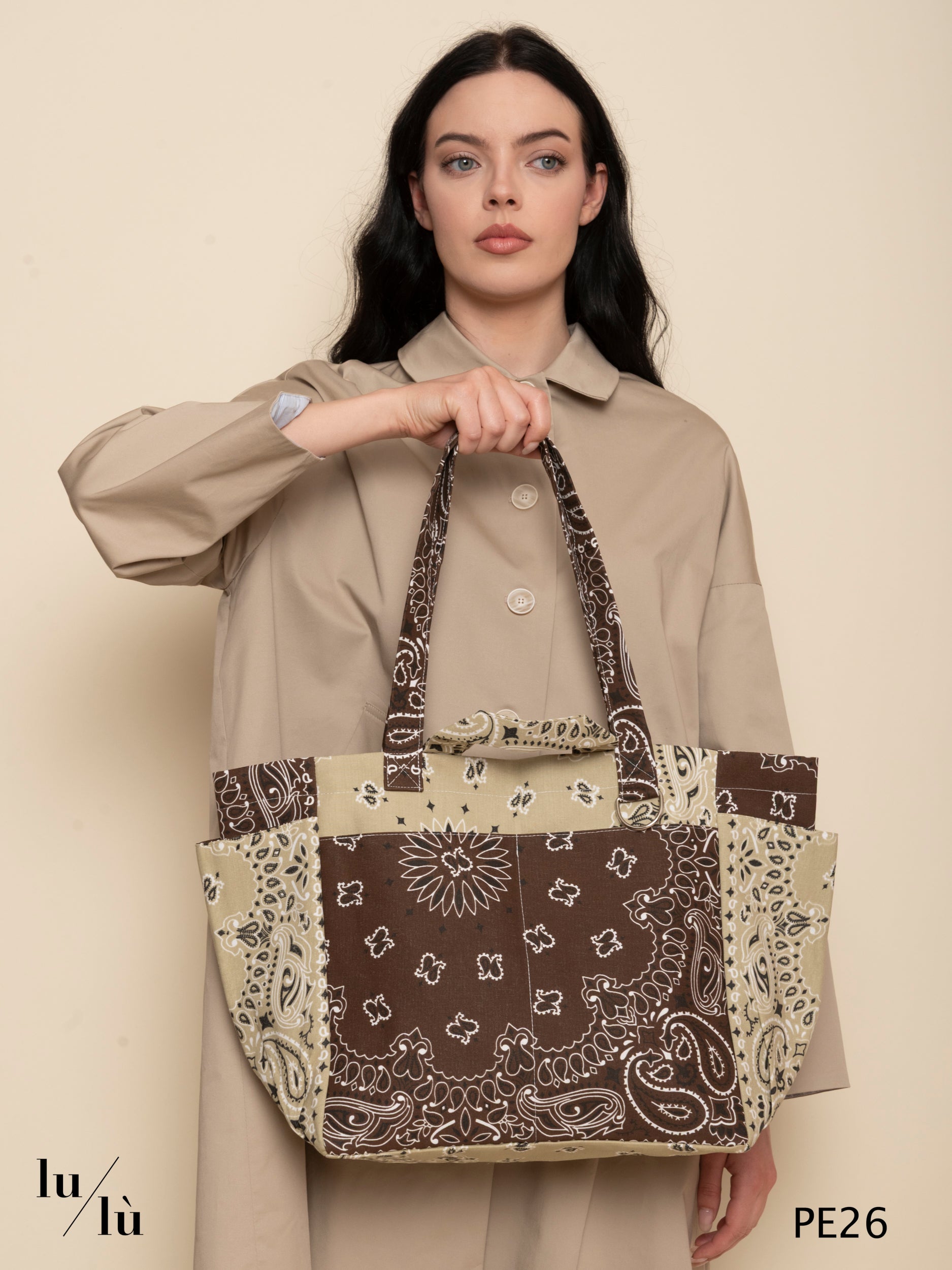 Trapeze - Borsa Bandana in cotone
