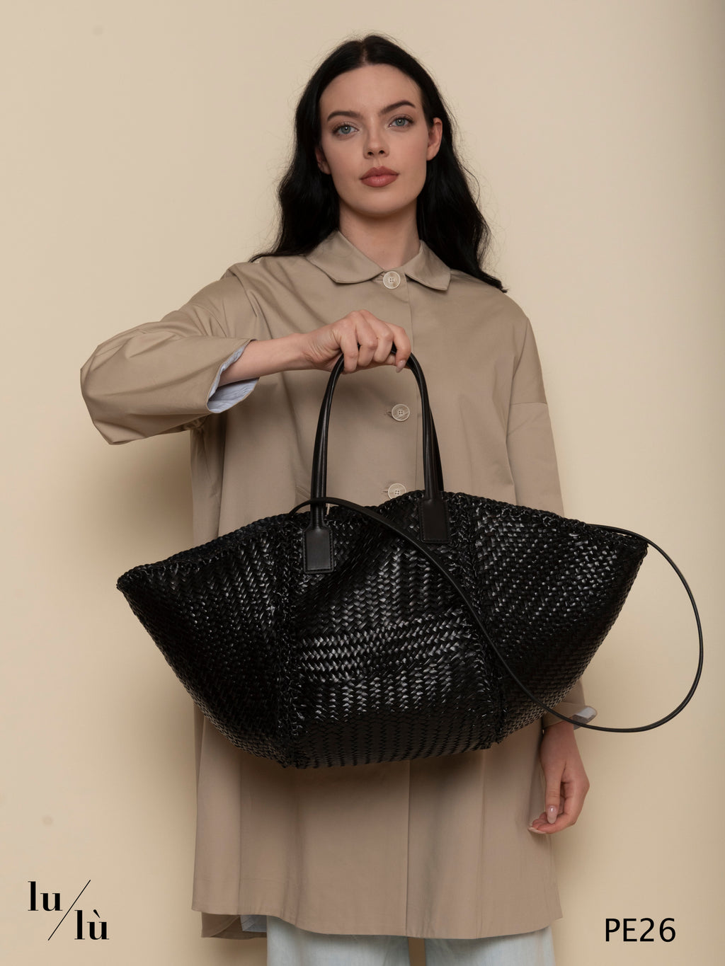 Teresa Black - Bag intrecciata a mano
