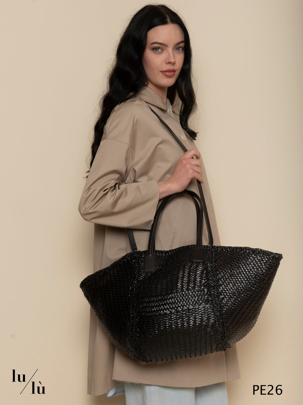 Teresa Black - Bag intrecciata a mano