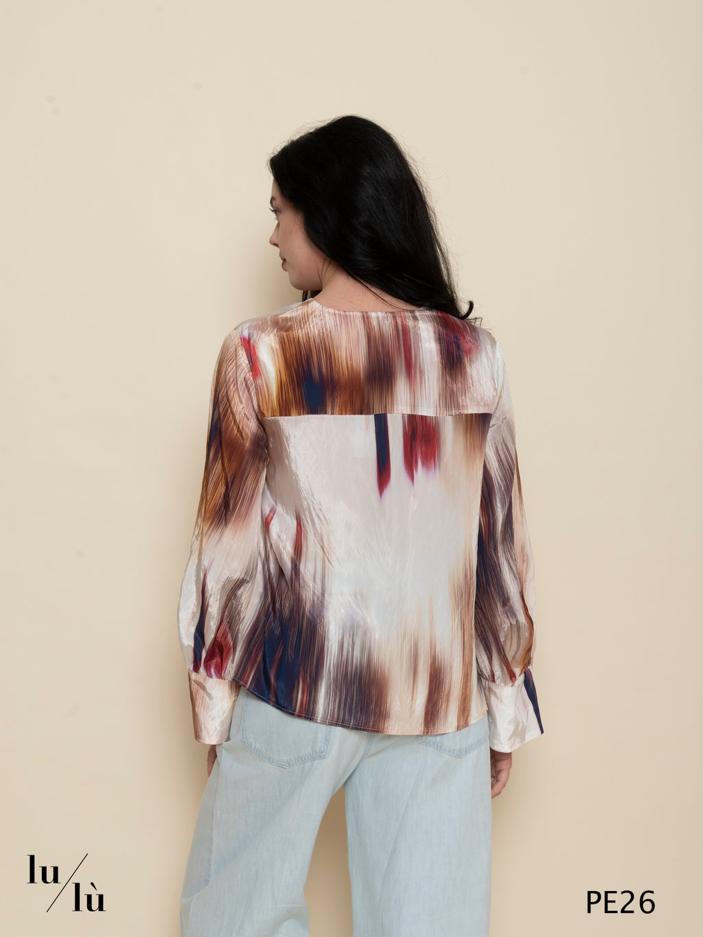 Sabina - Camicia donna in viscosa stampata