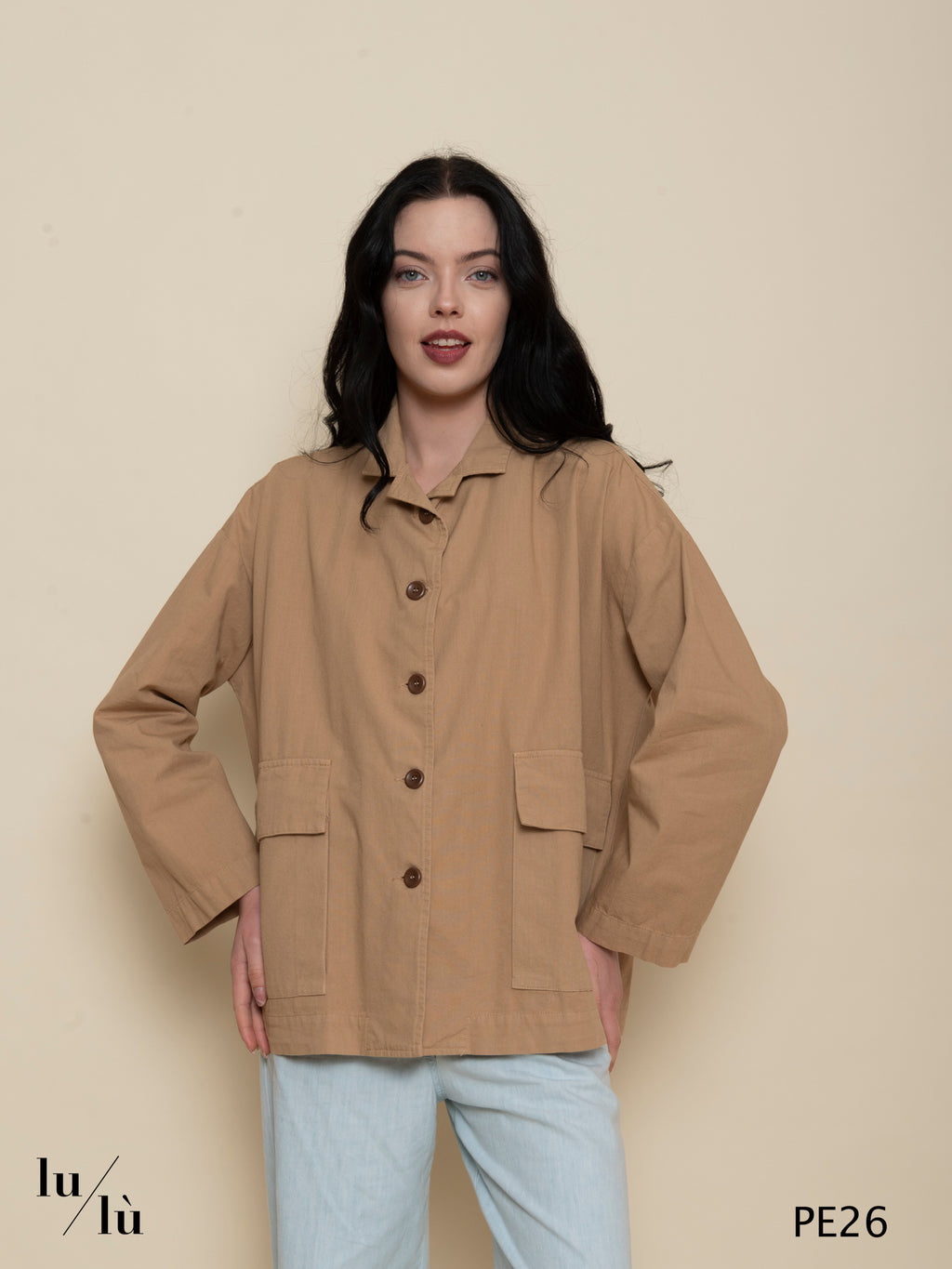 Begonia - Giacca / trench donna in cotone 100%