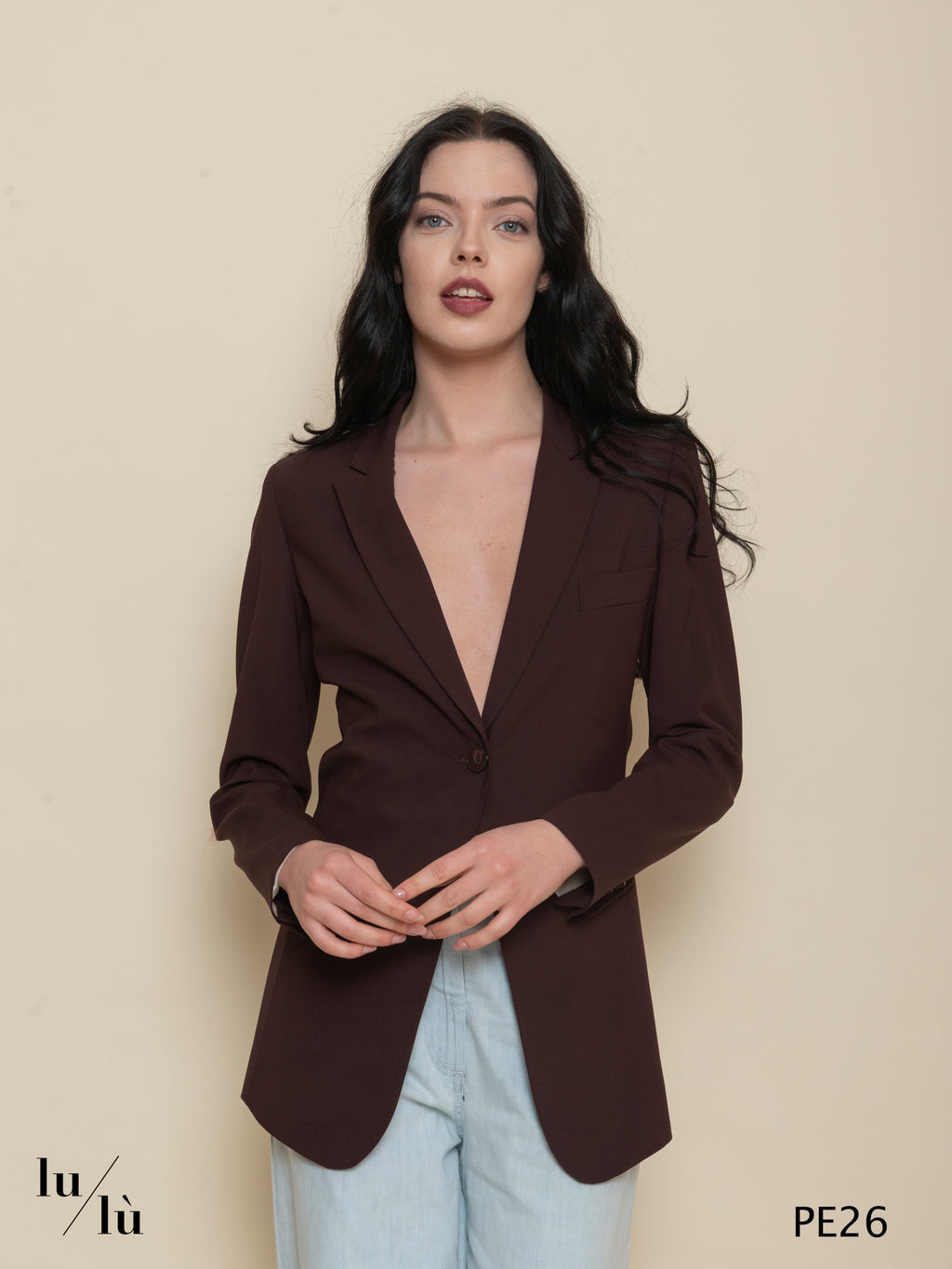 Petunia - Giacca sartoriale donna in fresco di lana