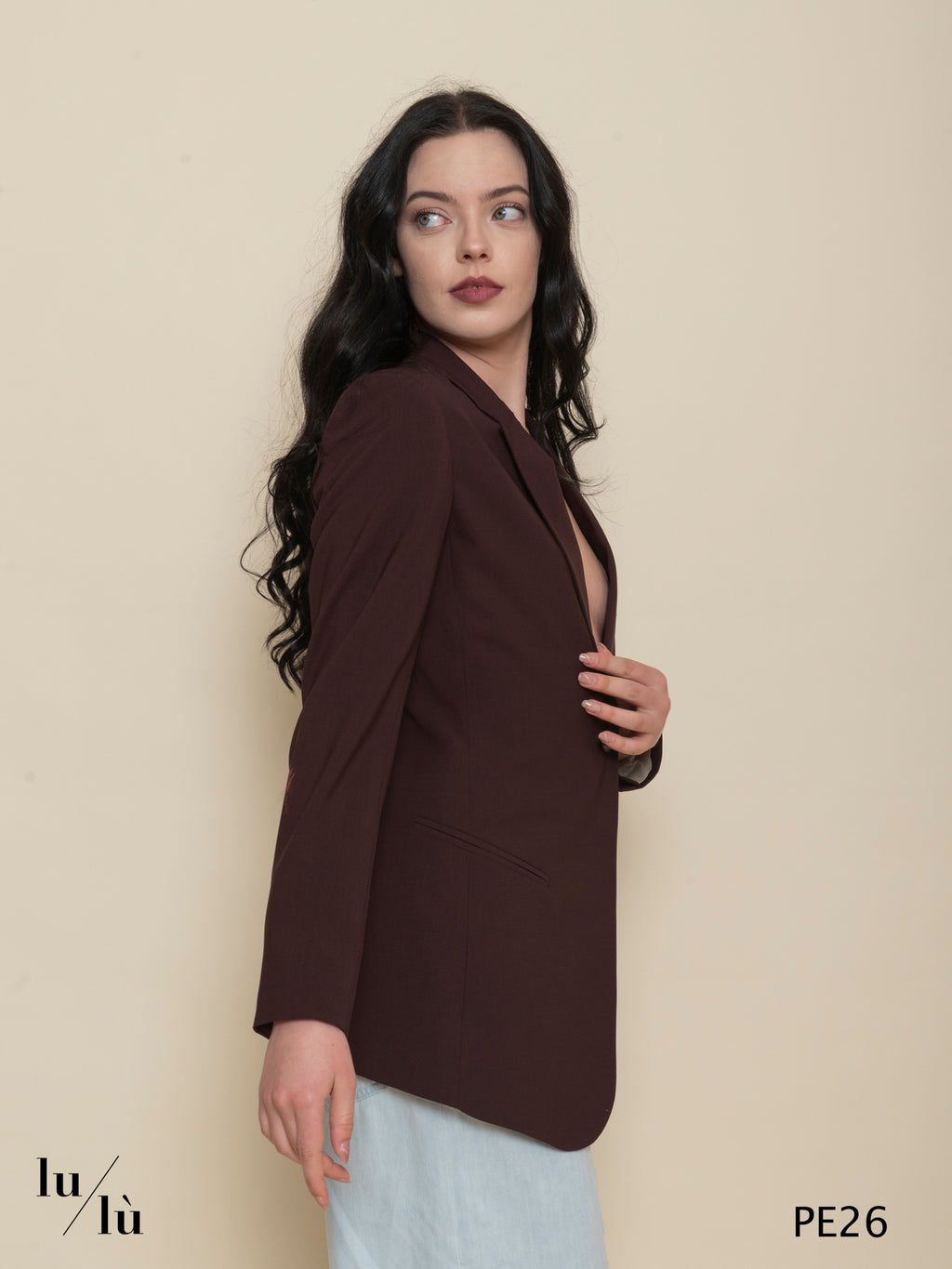 Petunia - Giacca sartoriale donna in fresco di lana