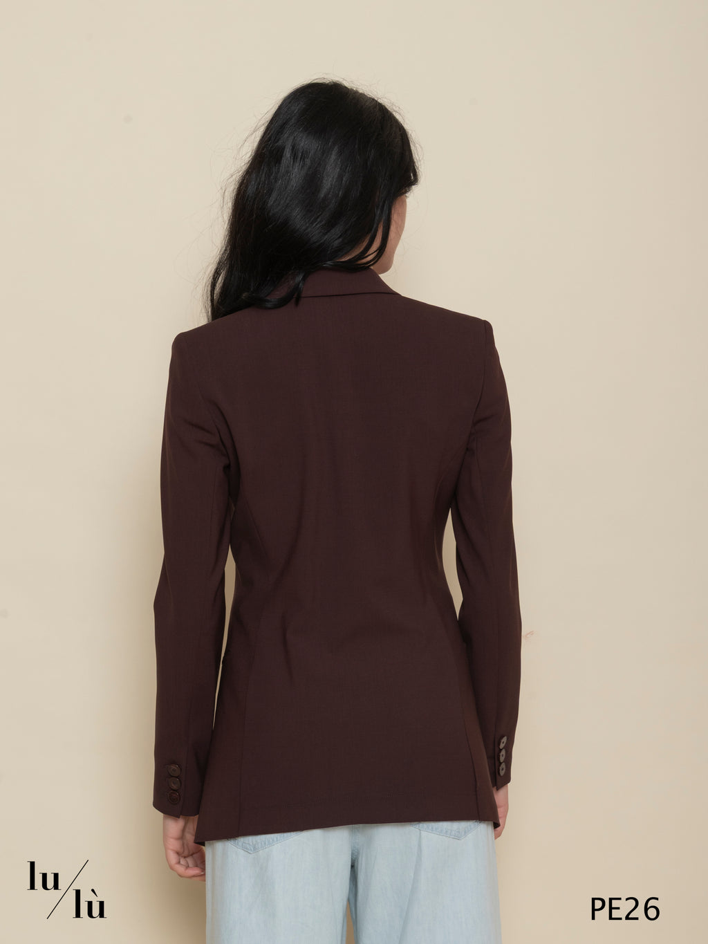 Petunia - Giacca sartoriale donna in fresco di lana