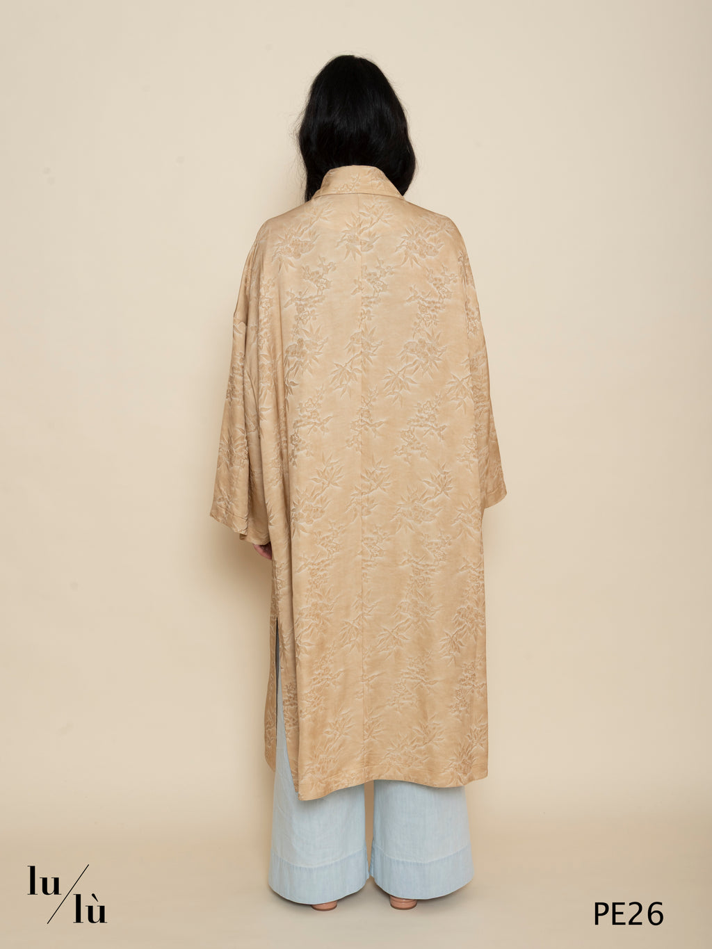 Azul - Spolverino donna over jacquard in viscosa