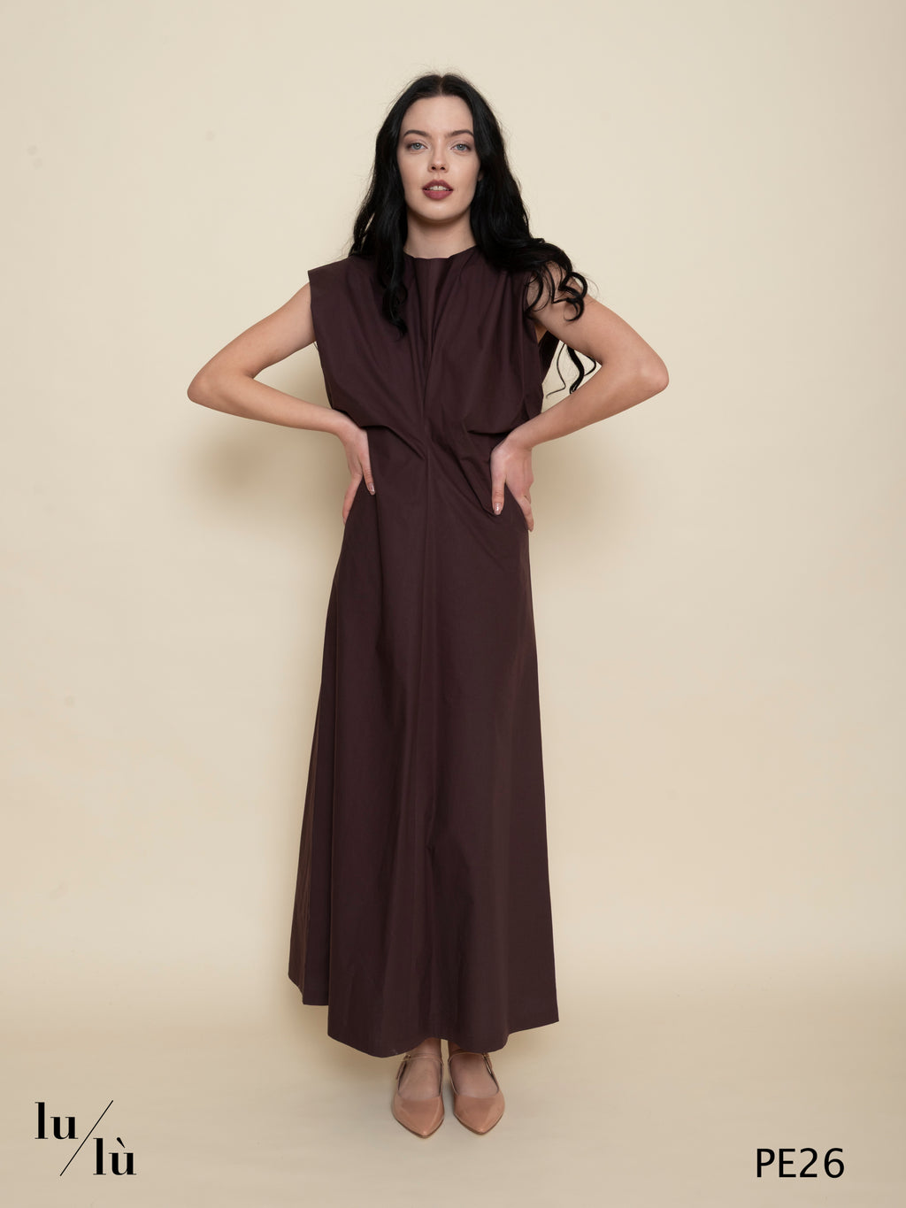 Melia - Abito donna midi in cotone 100%