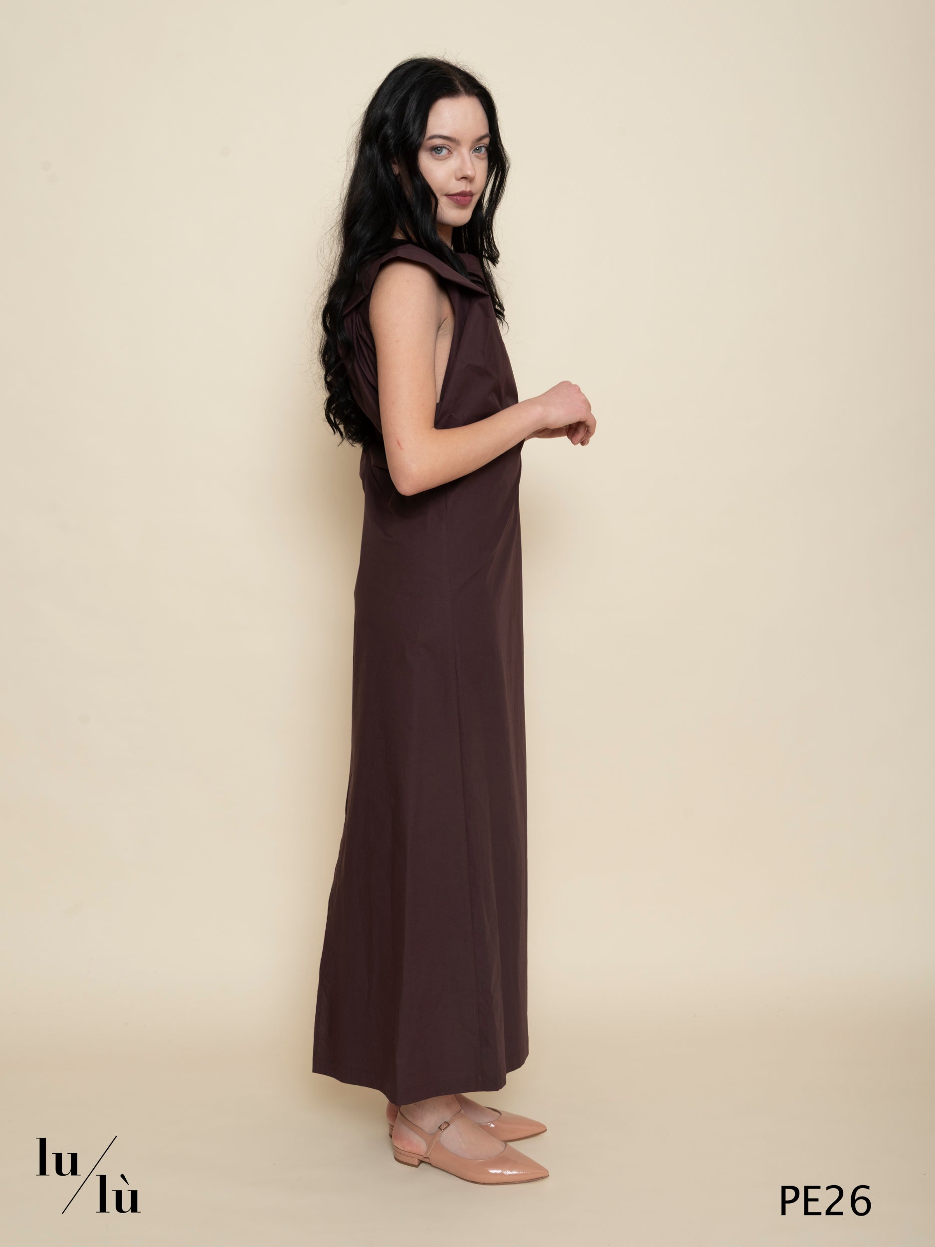 Melia - Abito donna midi in cotone 100%