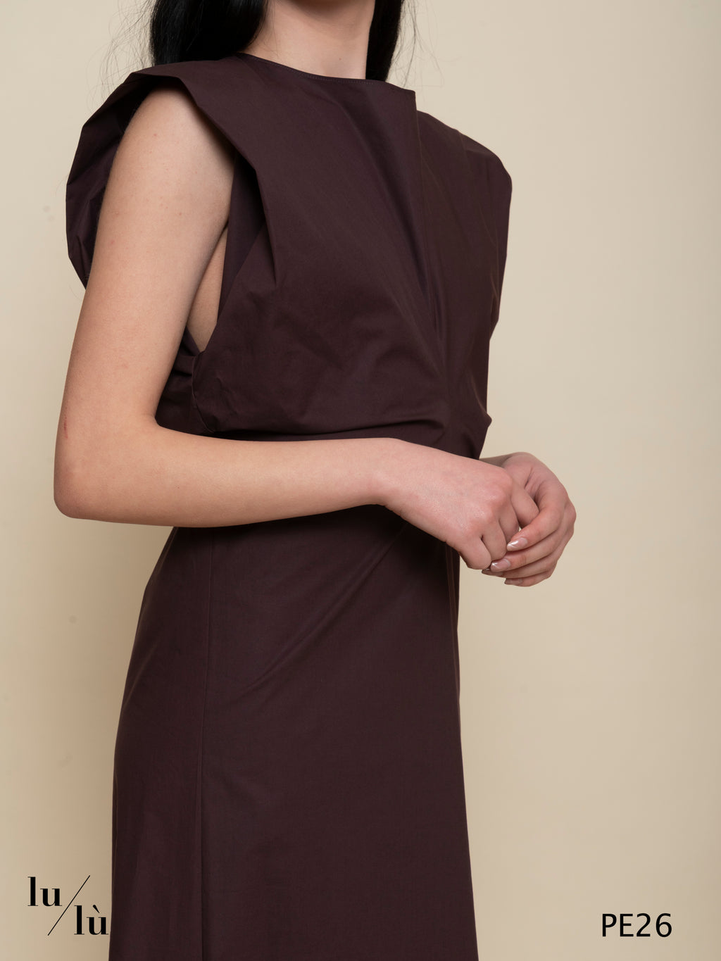 Melia - Abito donna midi in cotone 100%