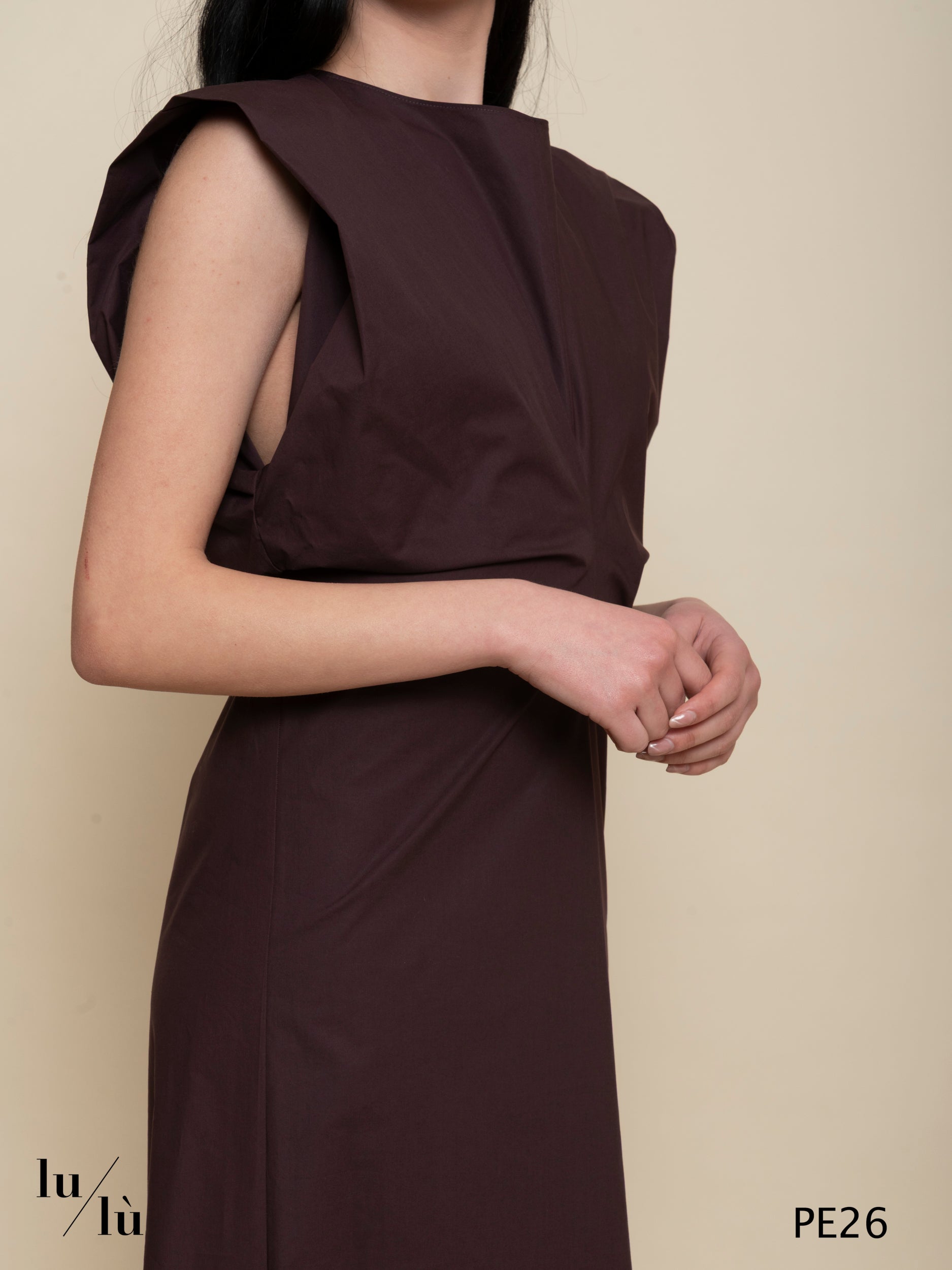 Melia - Abito donna midi in cotone 100%