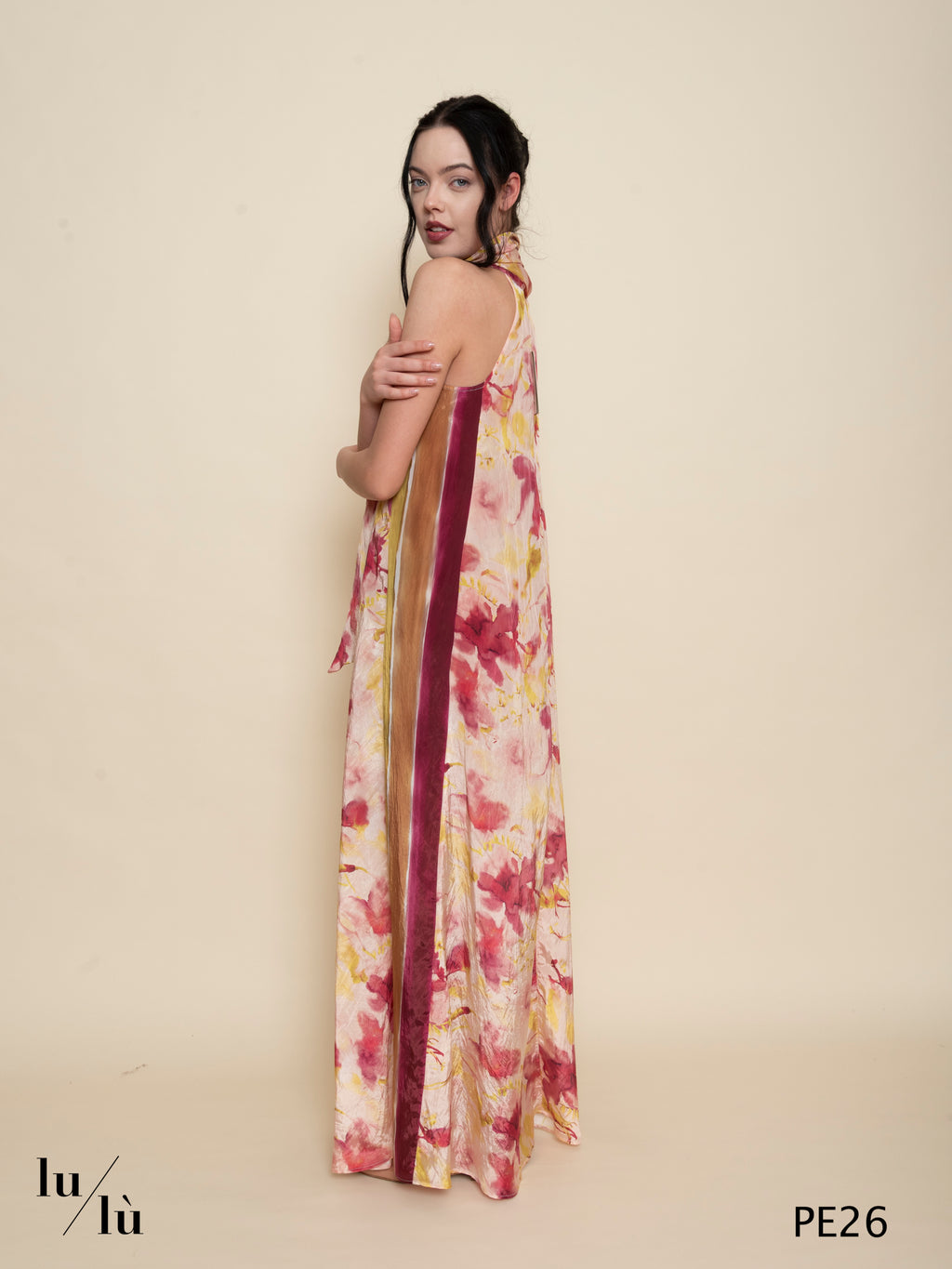 Despierta - Abito donna lungo smanicato in viscosa