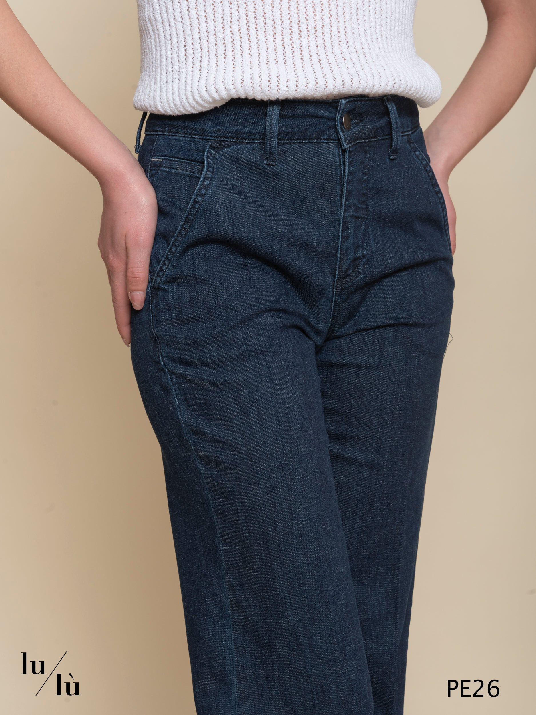 Dafne - Jeans donna flared stretch