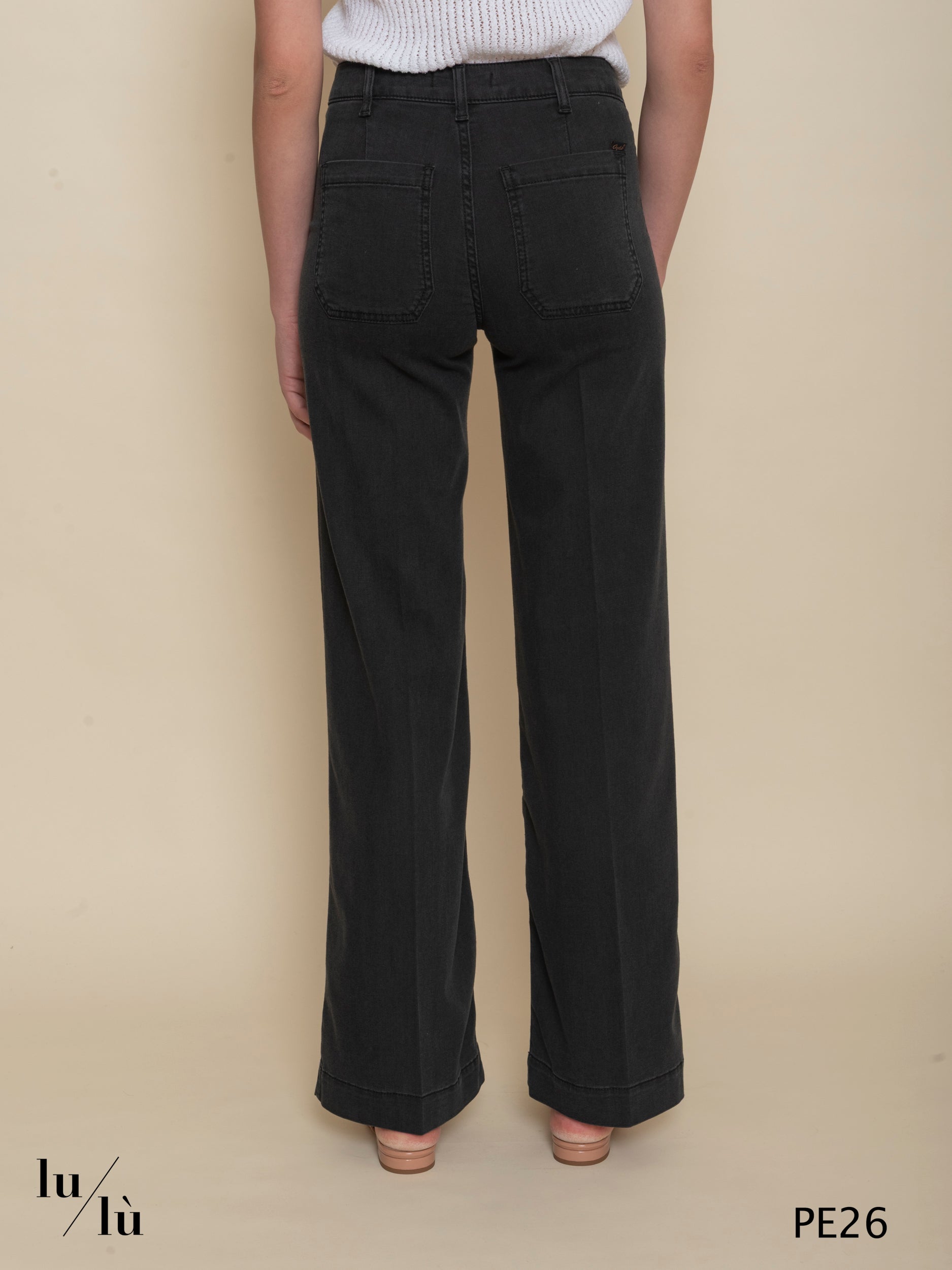 Edera - Jeans stretch donna in lyocell e cotone