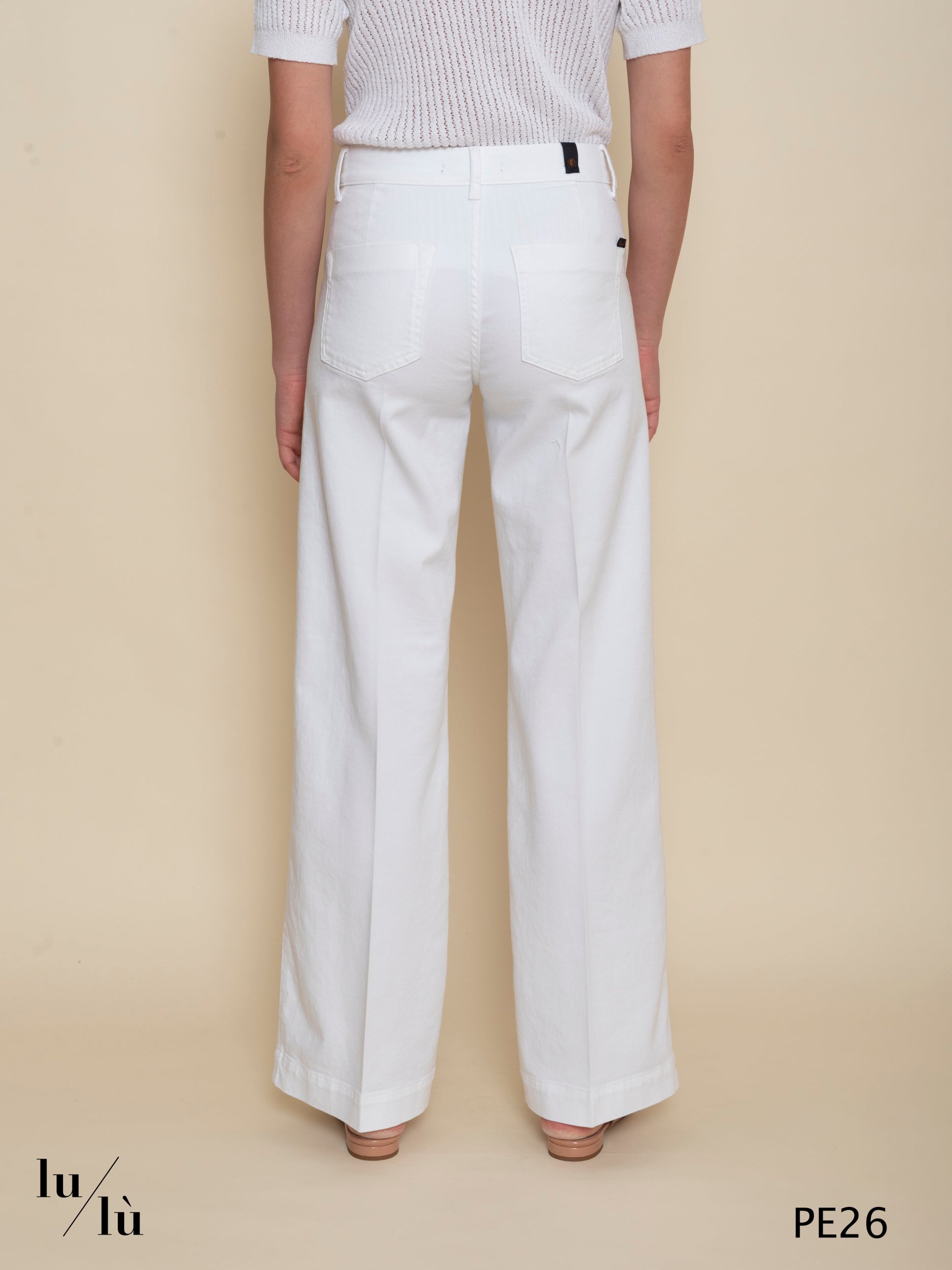 Felicia - Jeans stretch donna in drill di cotone