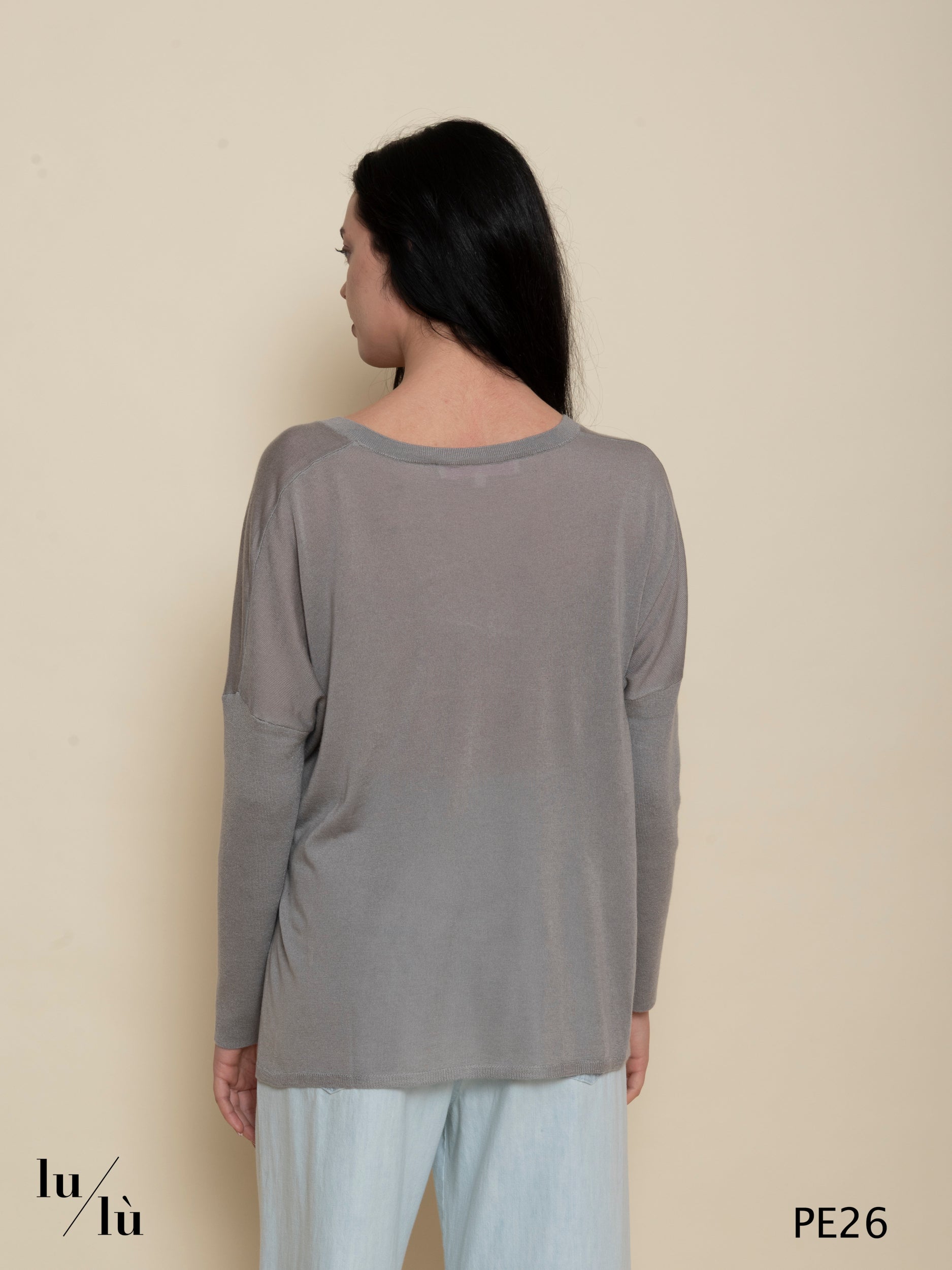 Meryl Moon - Maglia donna in lyocell e cashmere