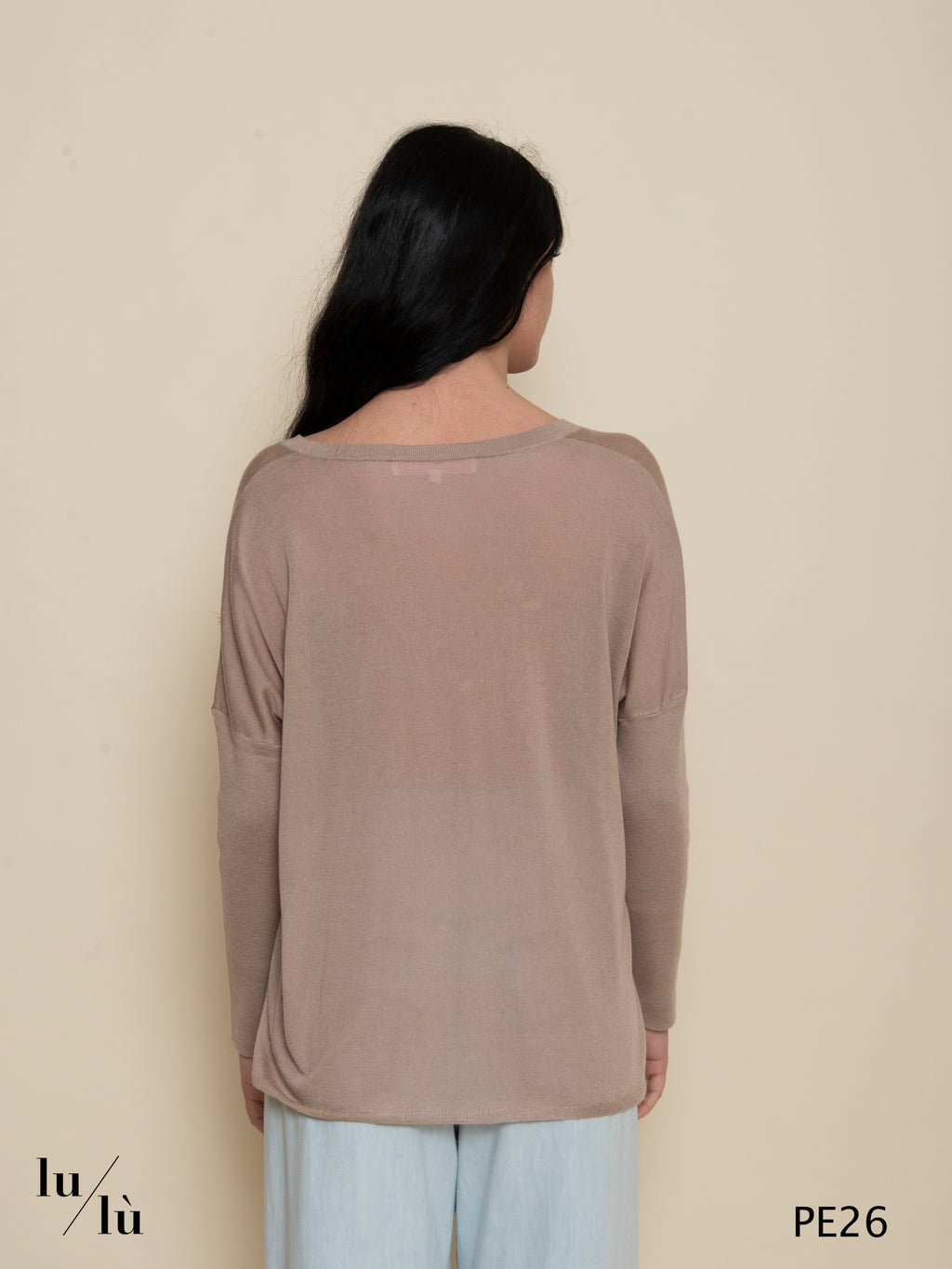 Meryl Earth - Maglia donna in lyocell e cashmere
