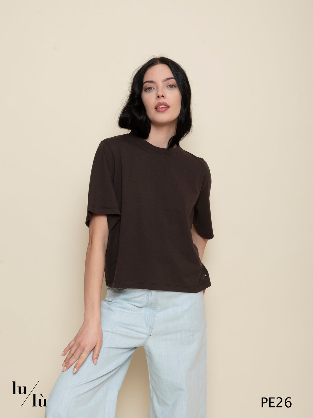Jerry - T-shirt donna in cotone manica corta