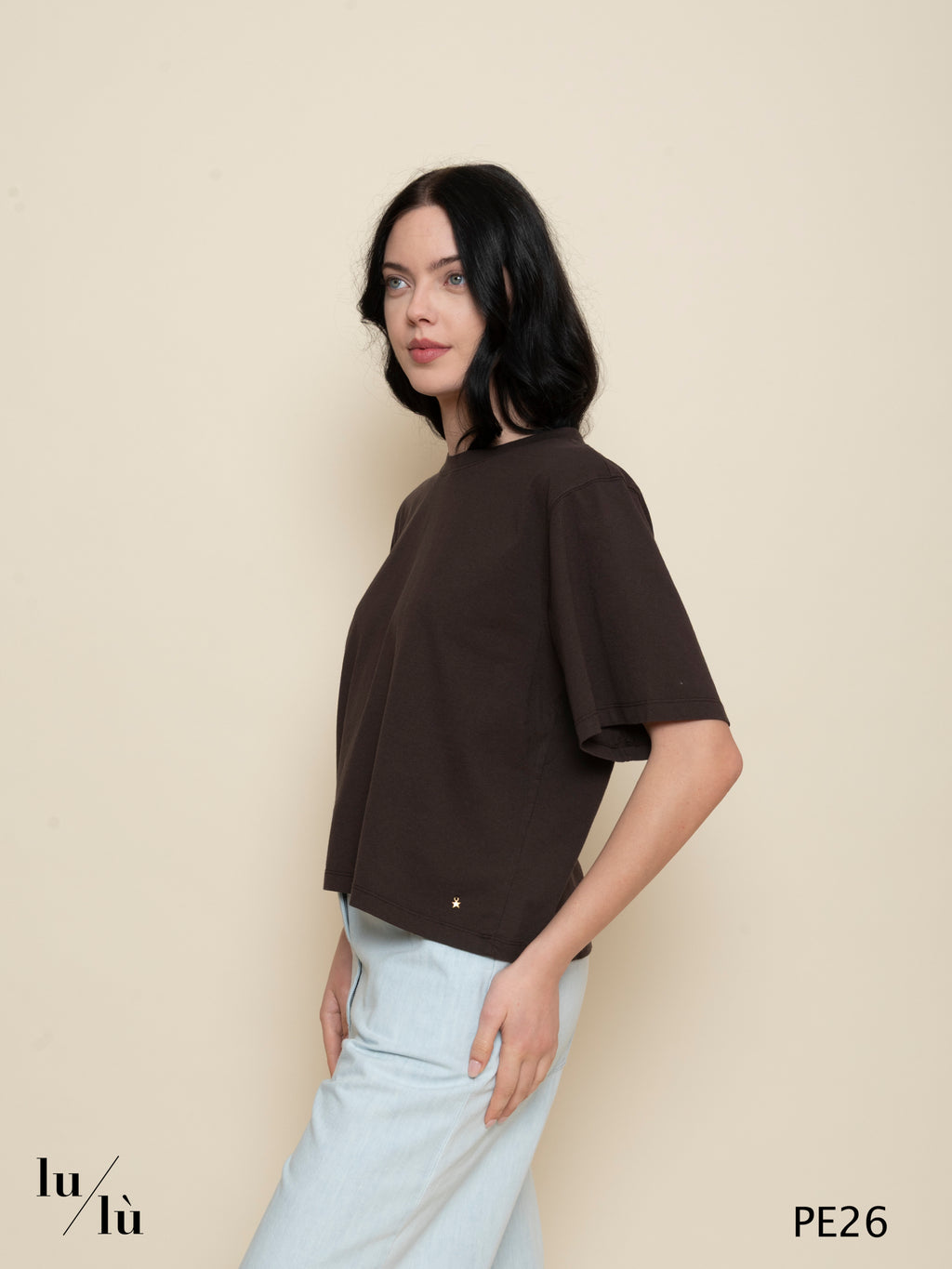 Jerry - T-shirt donna in cotone manica corta