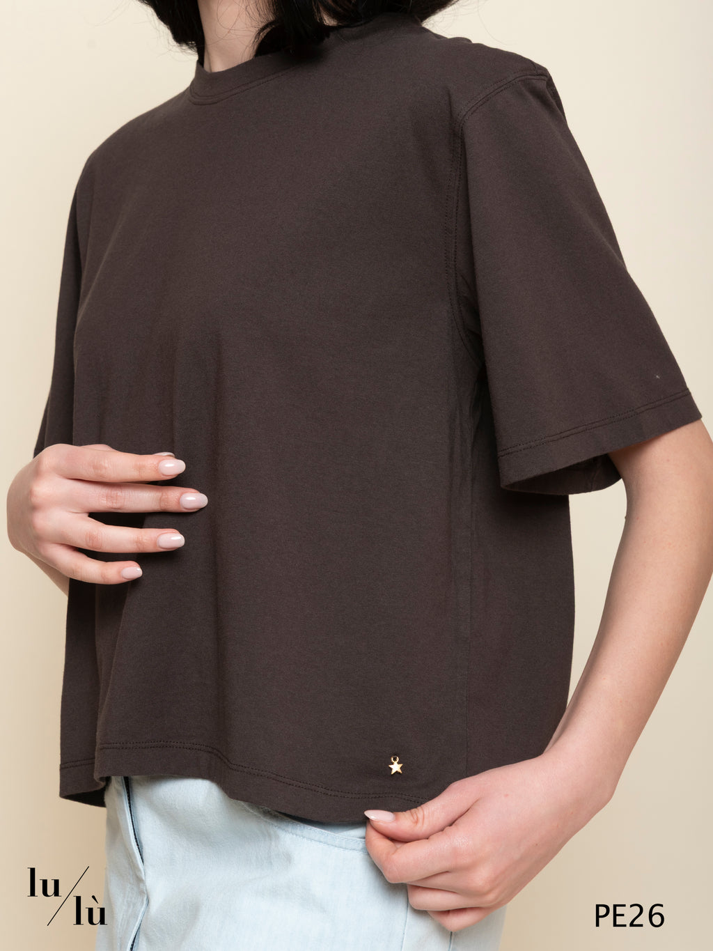 Jerry - T-shirt donna in cotone manica corta