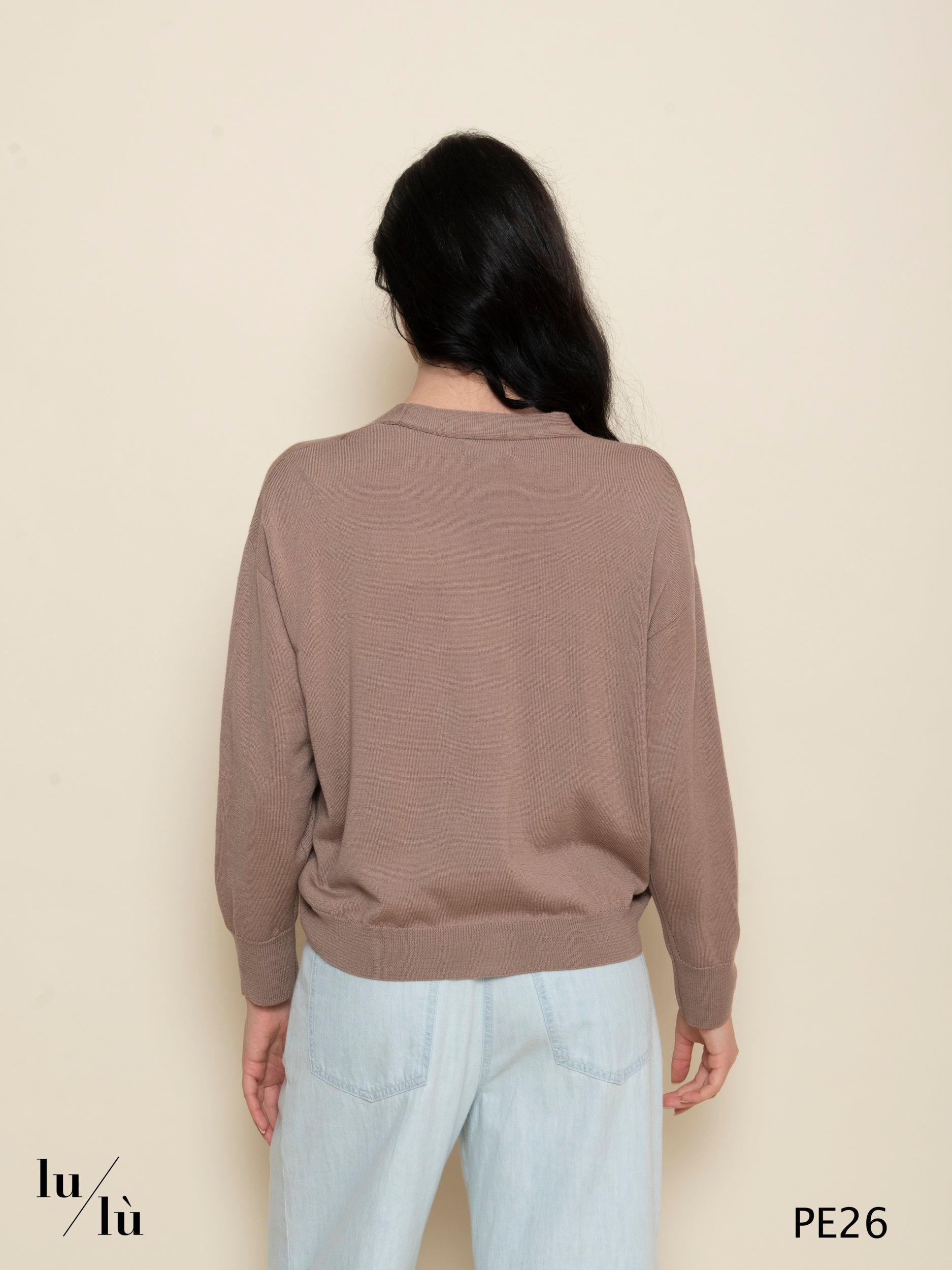 Idem - Cardigan donna in pura lana merinos