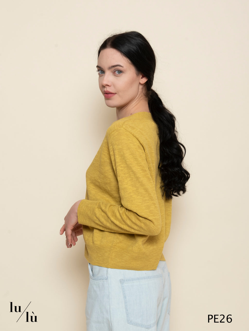 Gloriosa - Cardigan donna in lino e cotone