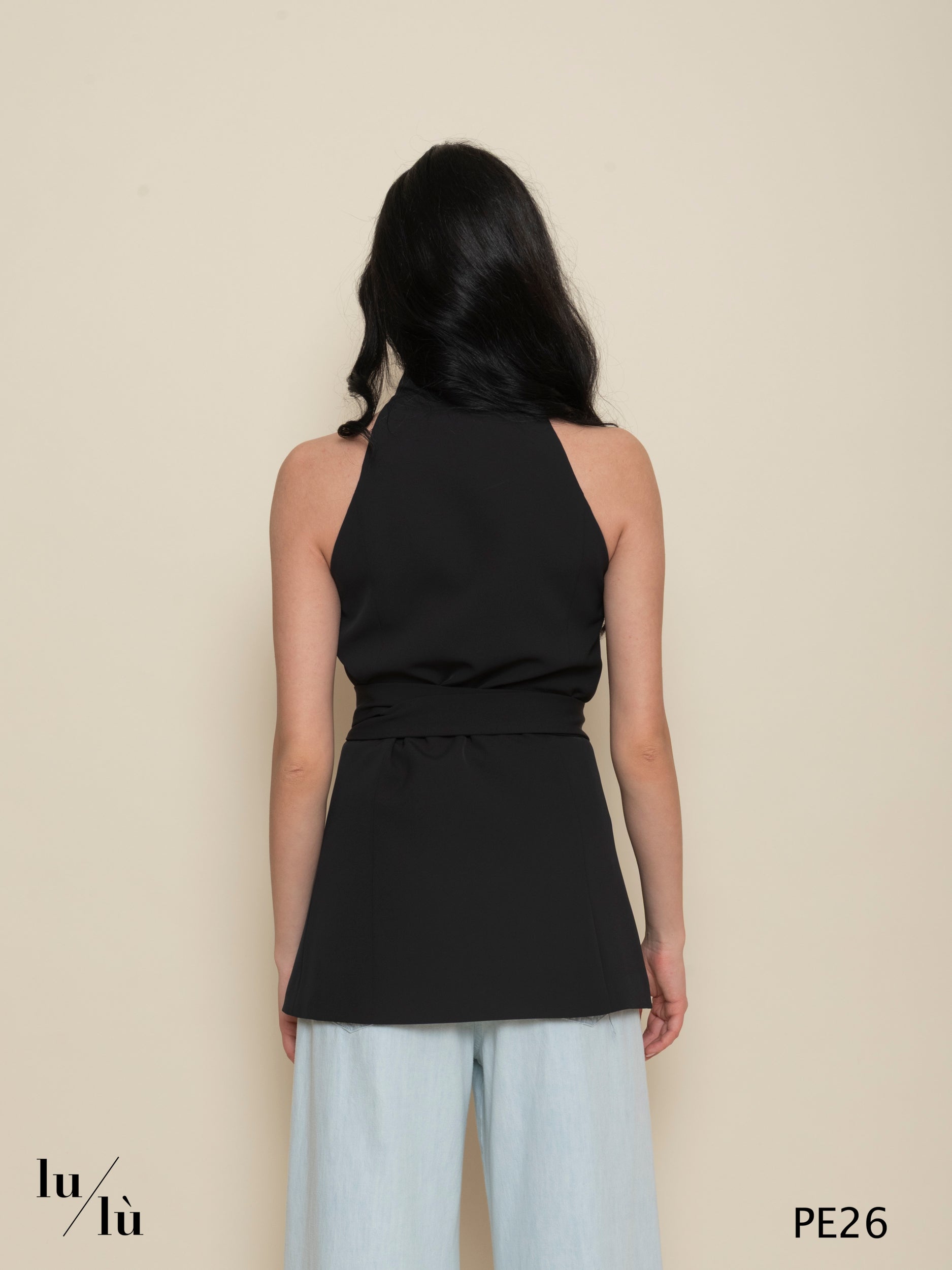 Veronica - Gilet donna in acetato e viscosa