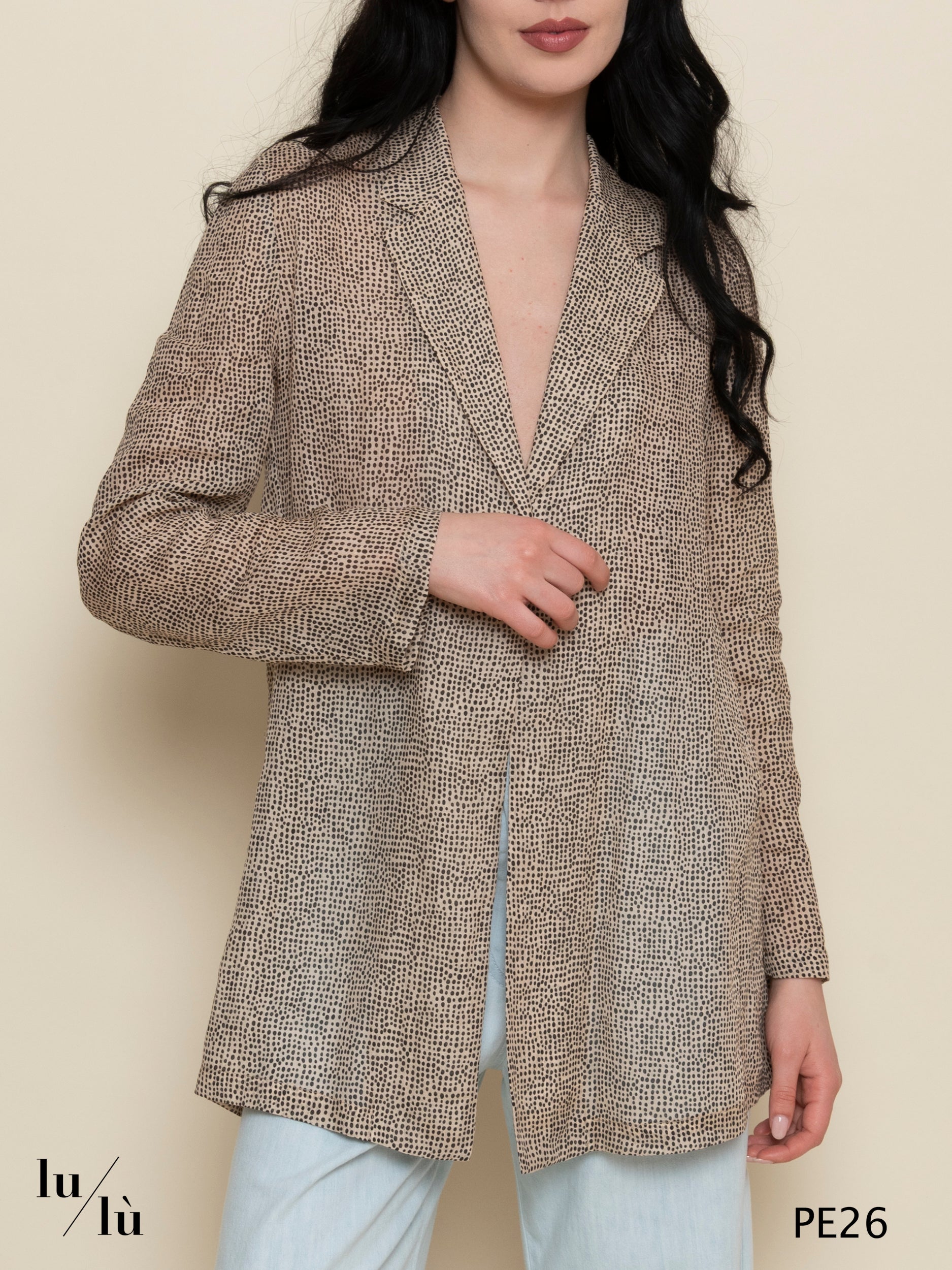 Blossom - Giacca donna leggerissima in ramie