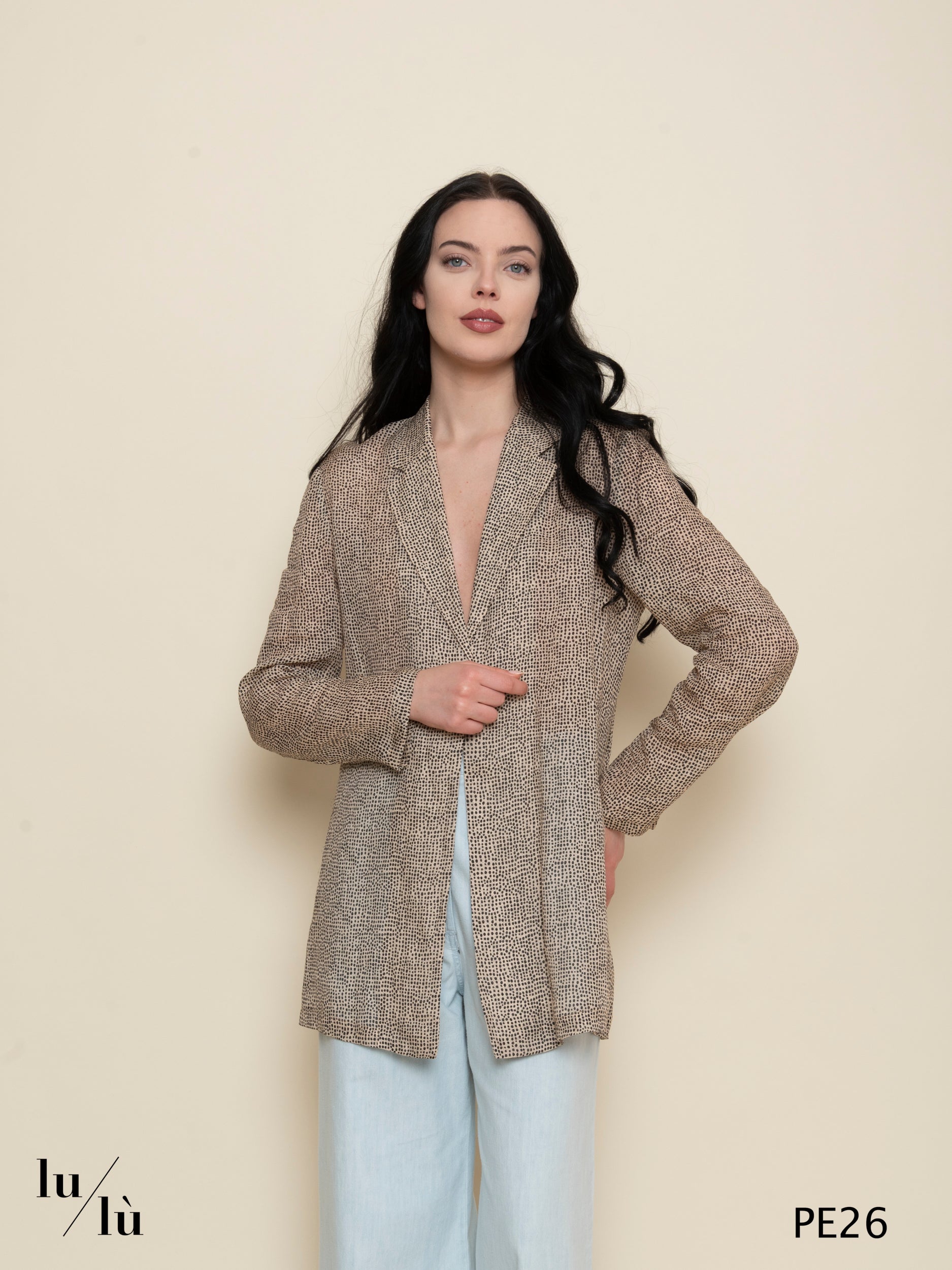 Blossom - Giacca donna leggerissima in ramie