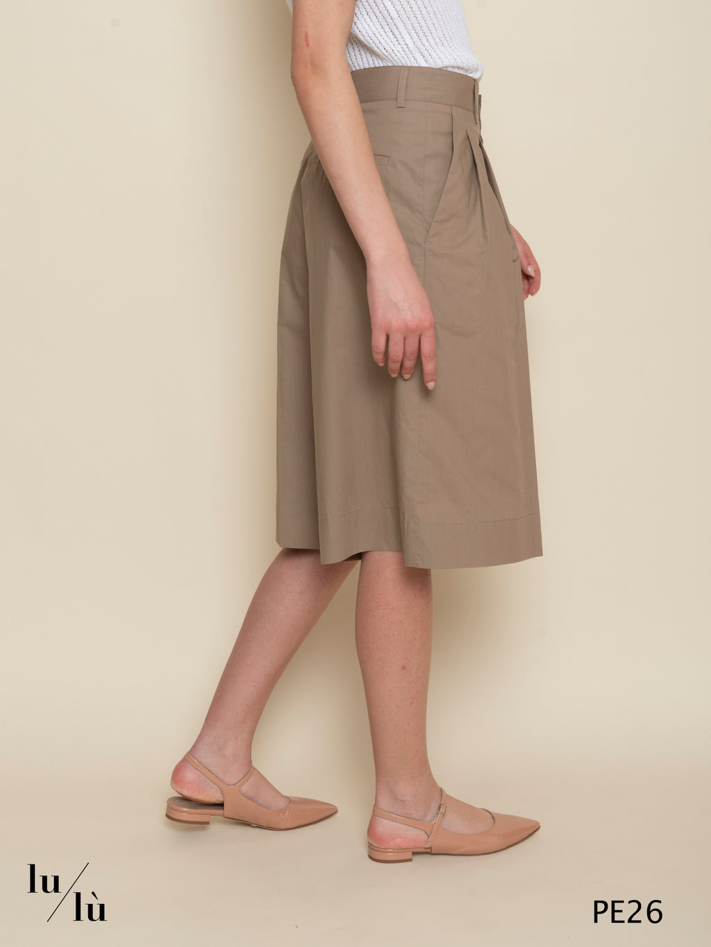 Imogem - Bermuda donna in puro cotone