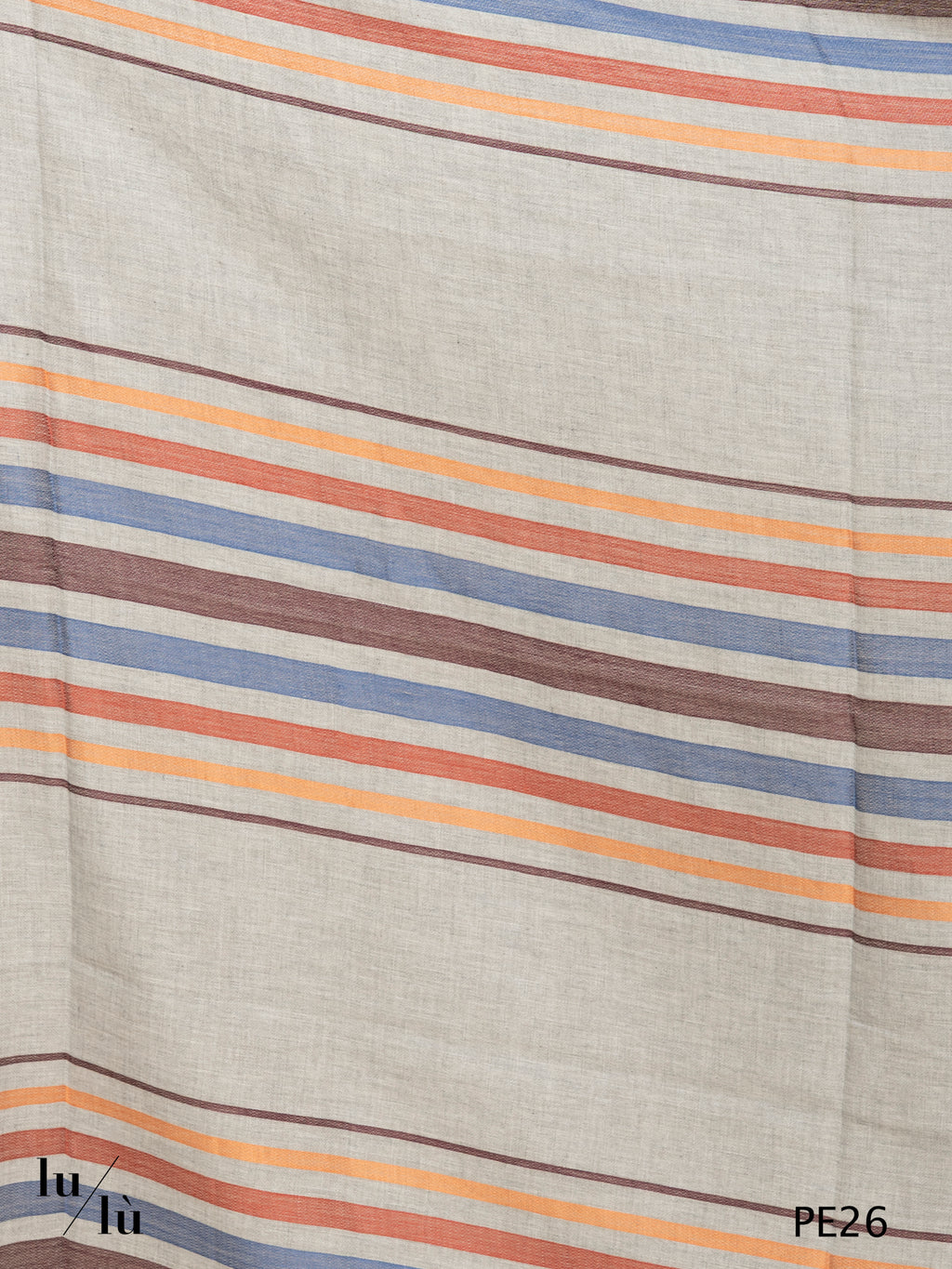 Mirra - Foulard a righe multicolor