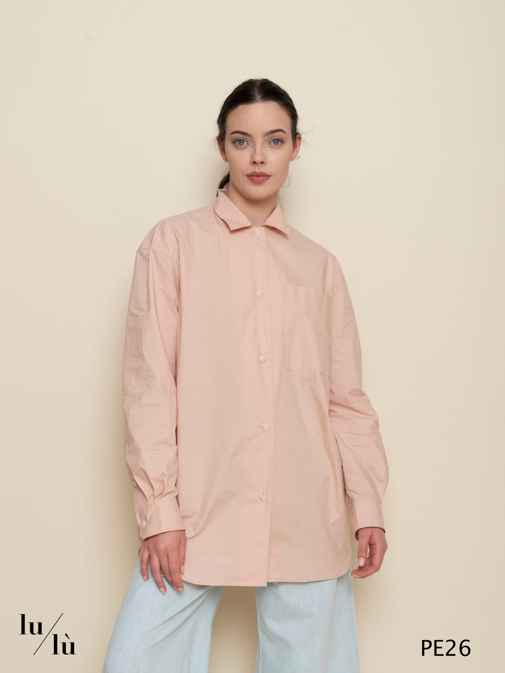 Itaque - Camicia donna oversize in cotone